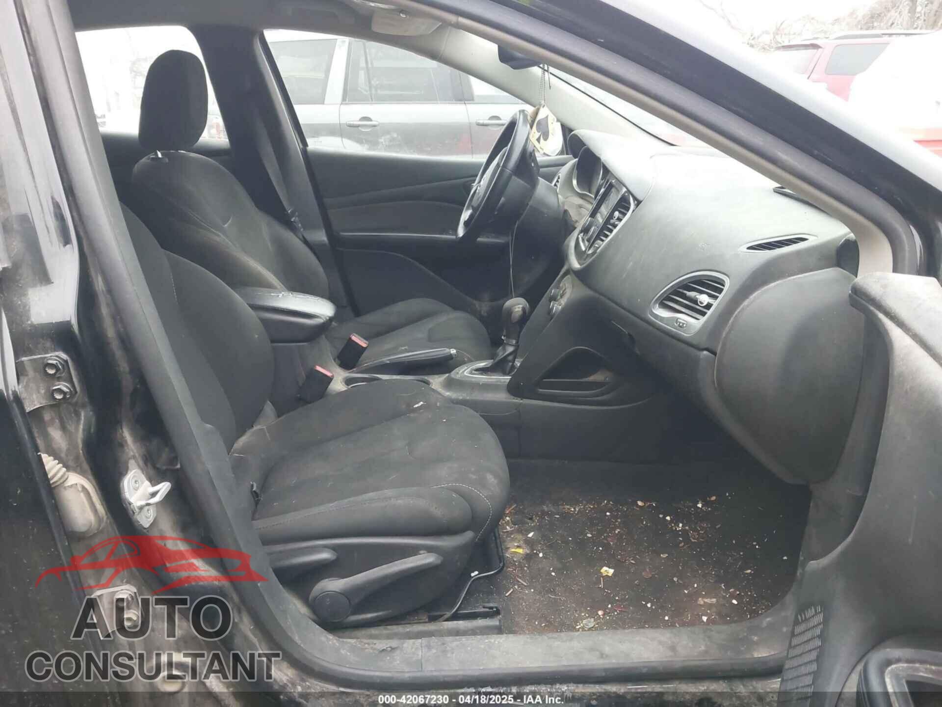 DODGE DART 2013 - 1C3CDFBA3DD150648