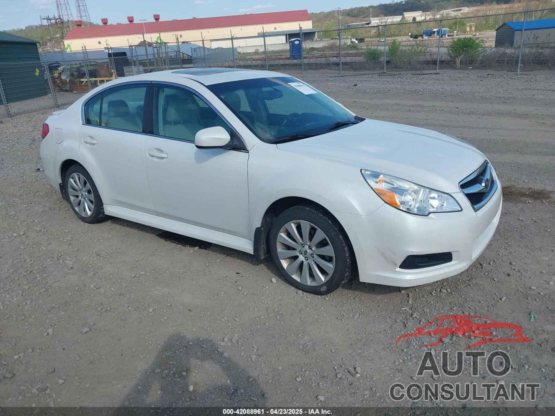SUBARU LEGACY 2011 - 4S3BMBK68B3264241