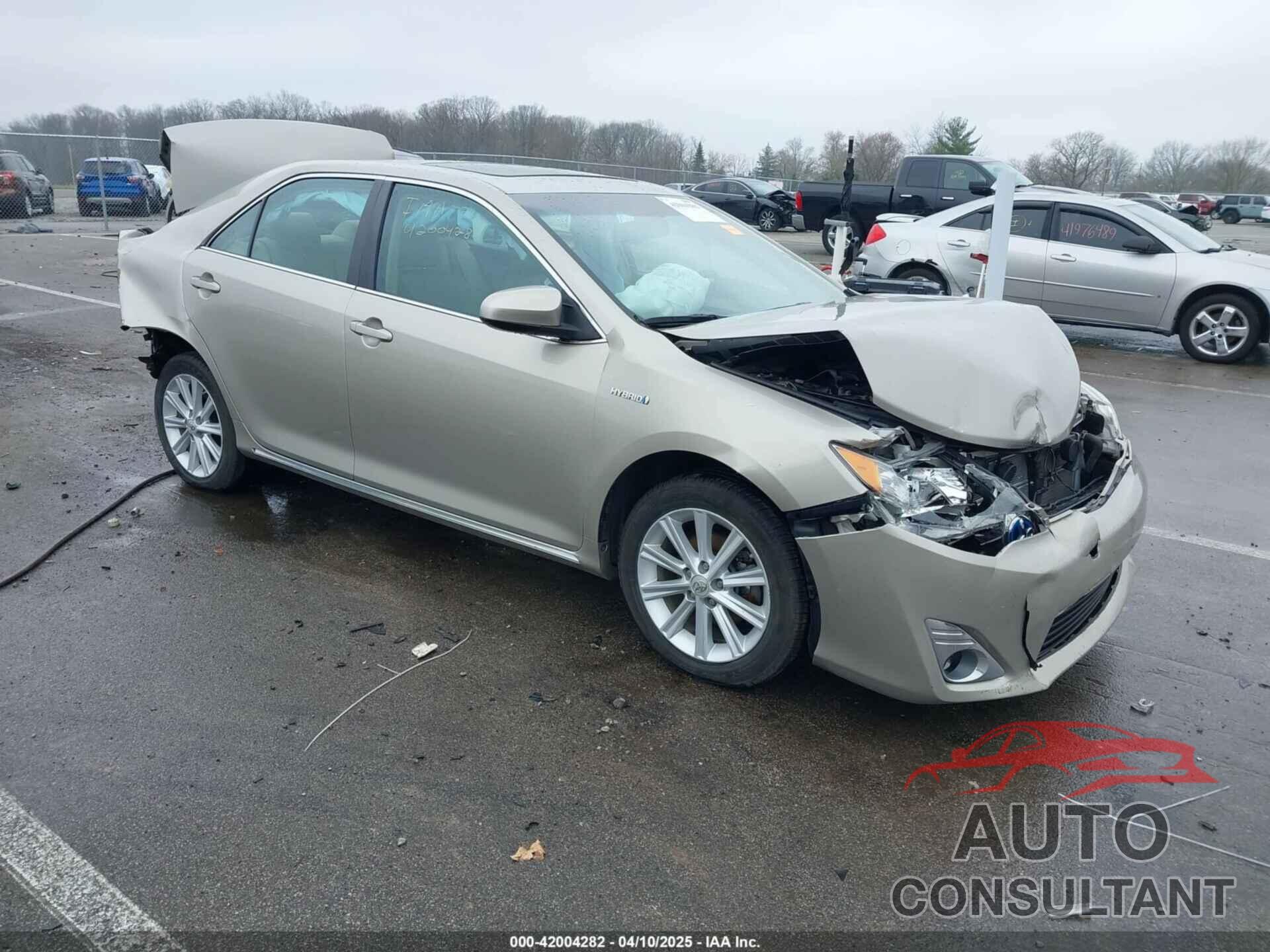 TOYOTA CAMRY HYBRID 2013 - 4T1BD1FK2DU070699