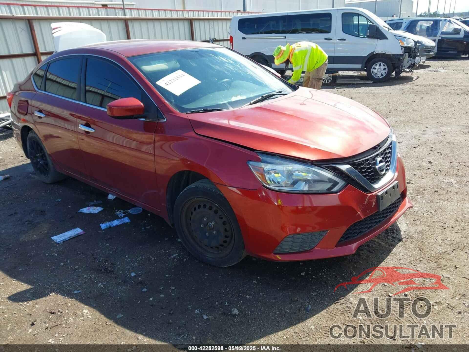 NISSAN SENTRA 2016 - 3N1AB7AP4GY252193