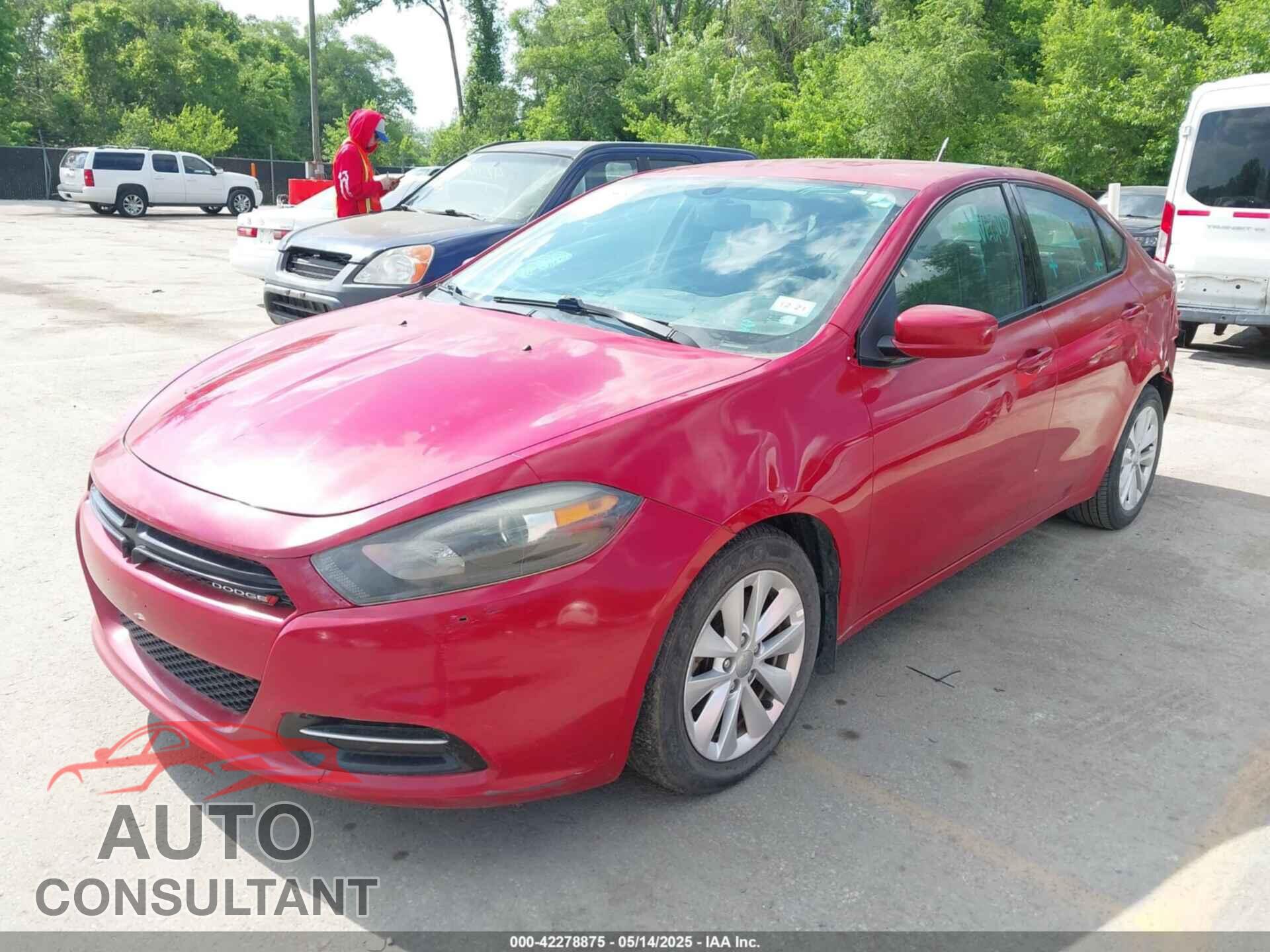 DODGE DART 2014 - 1C3CDFBB9ED824232