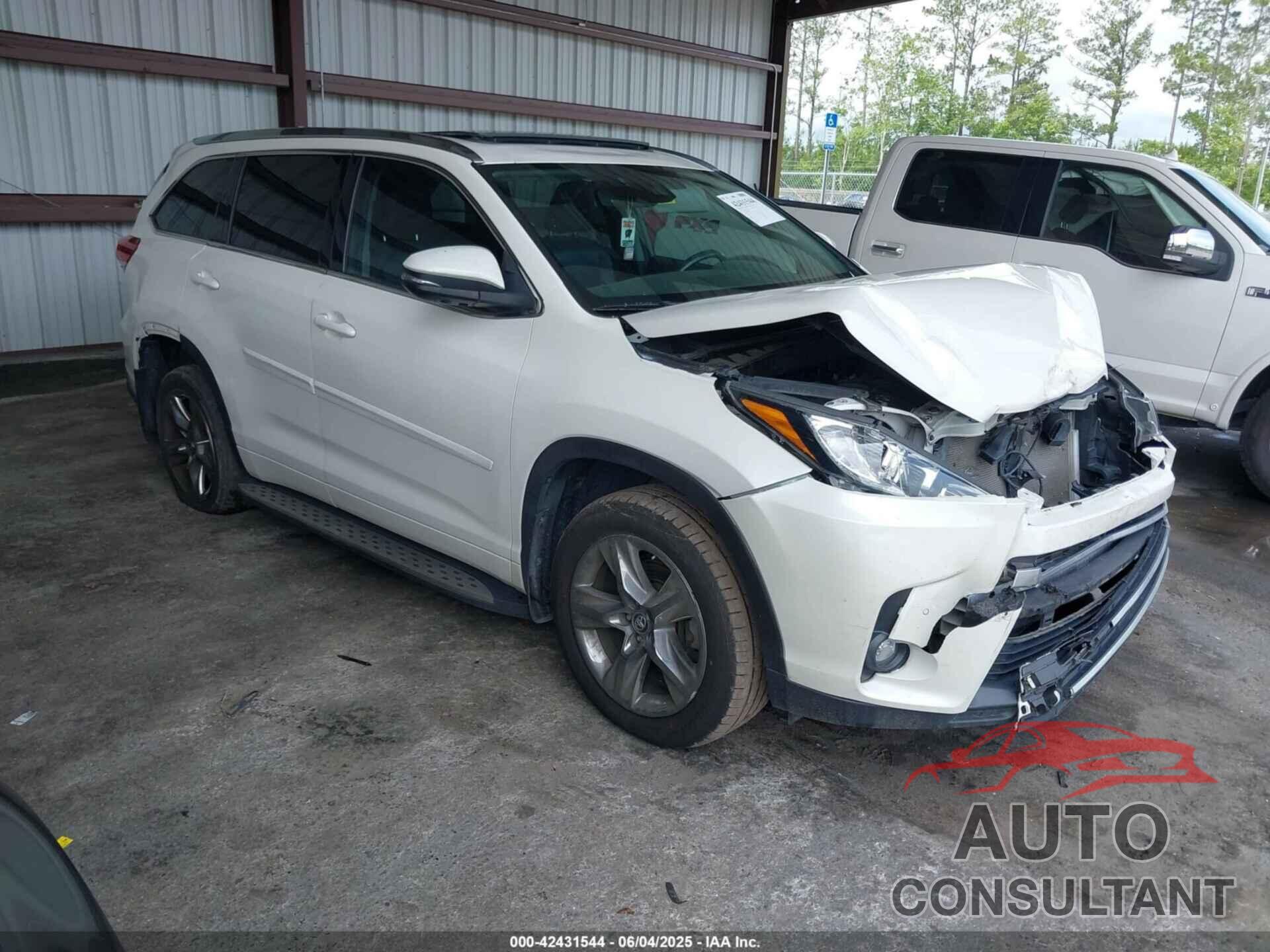 TOYOTA HIGHLANDER 2019 - 5TDYZRFH9KS324154