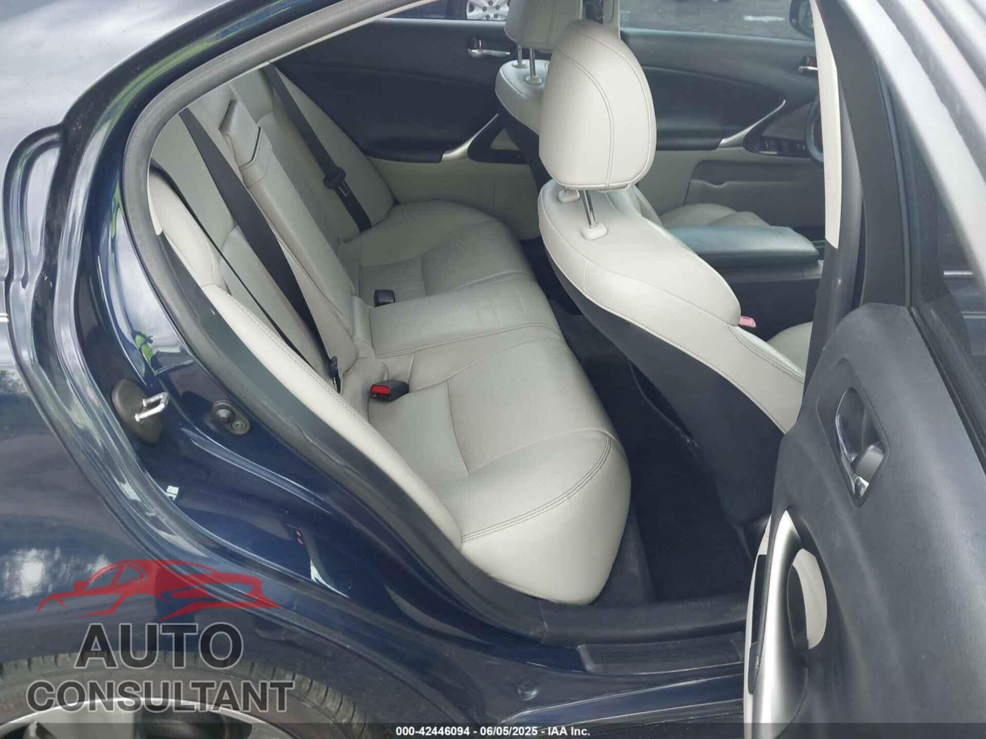 LEXUS IS 250 2012 - JTHBF5C29C5174172