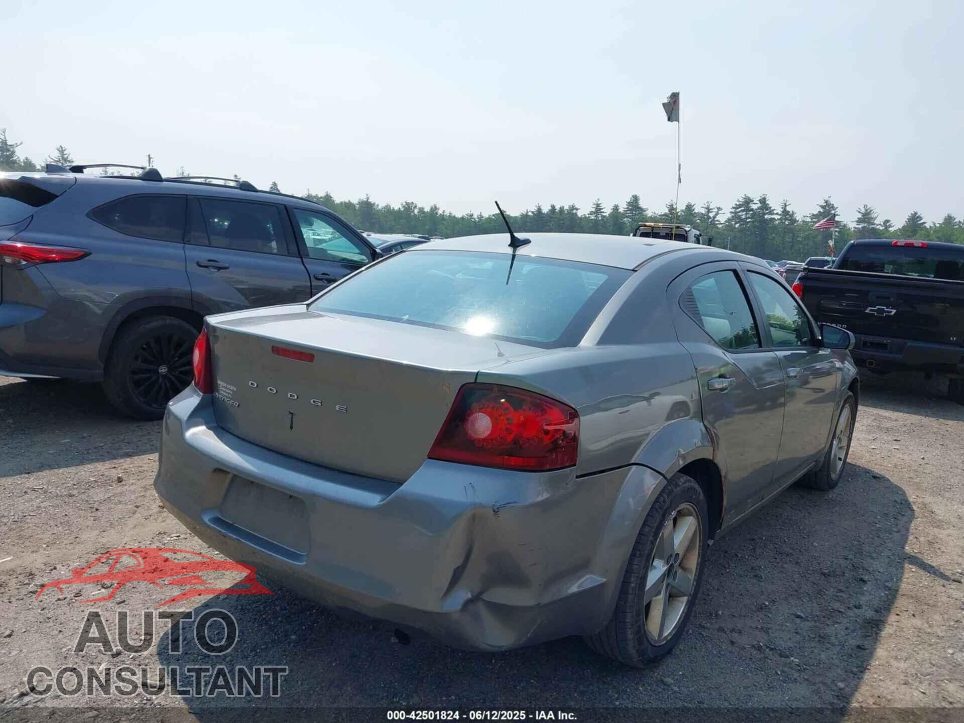 DODGE AVENGER 2013 - 1C3CDZAB0DN637571