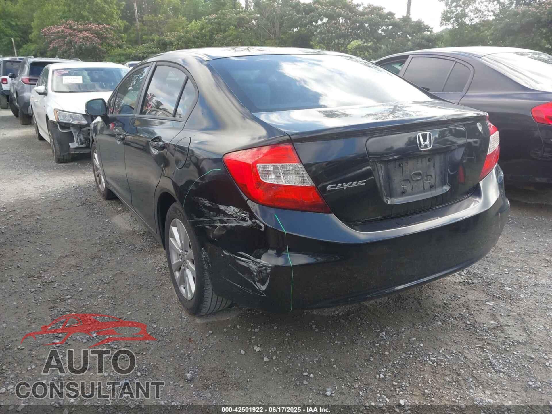 HONDA CIVIC 2012 - 2HGFB2F89CH524892