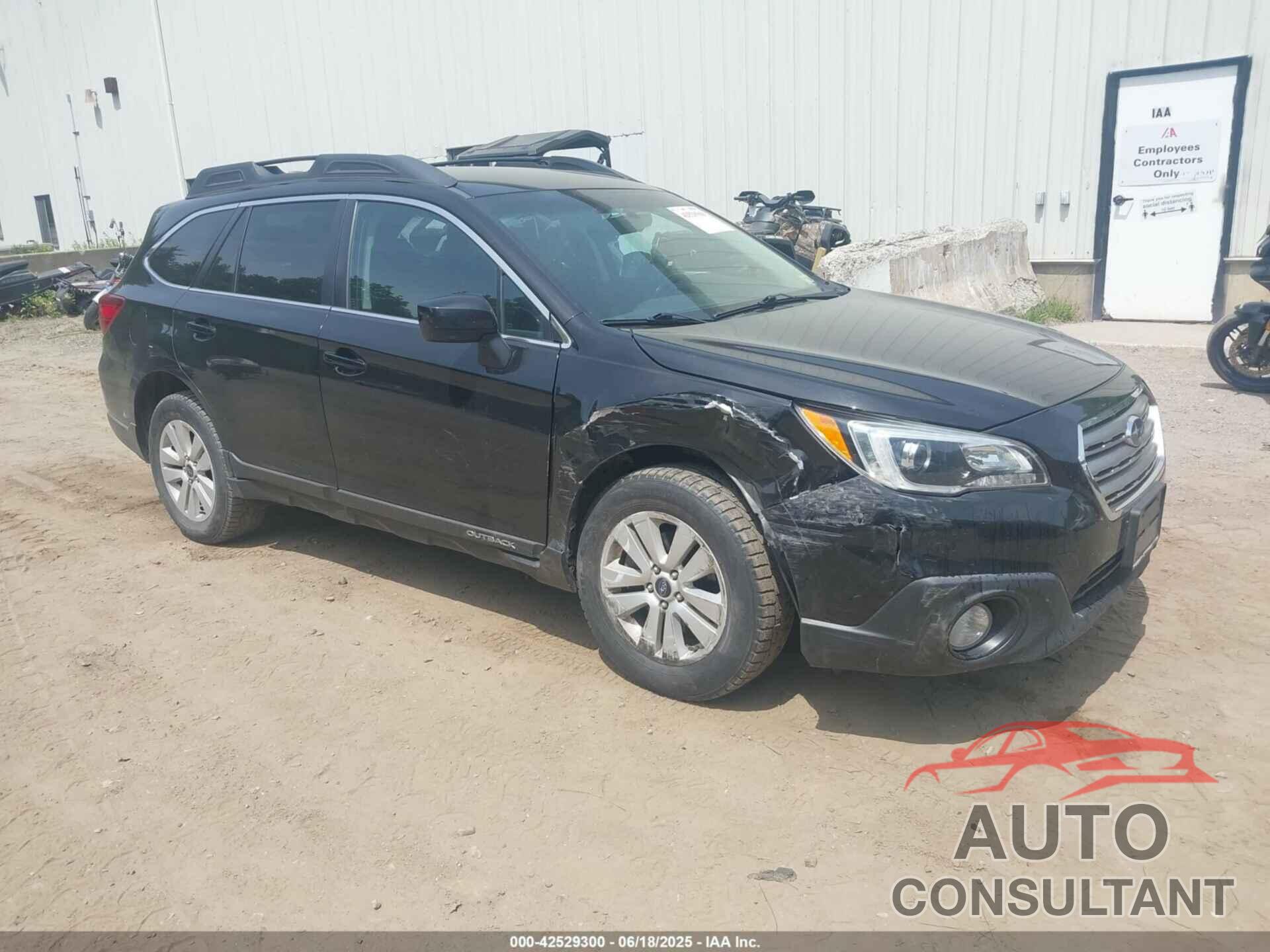 SUBARU OUTBACK 2016 - 4S4BSACCXG3258335
