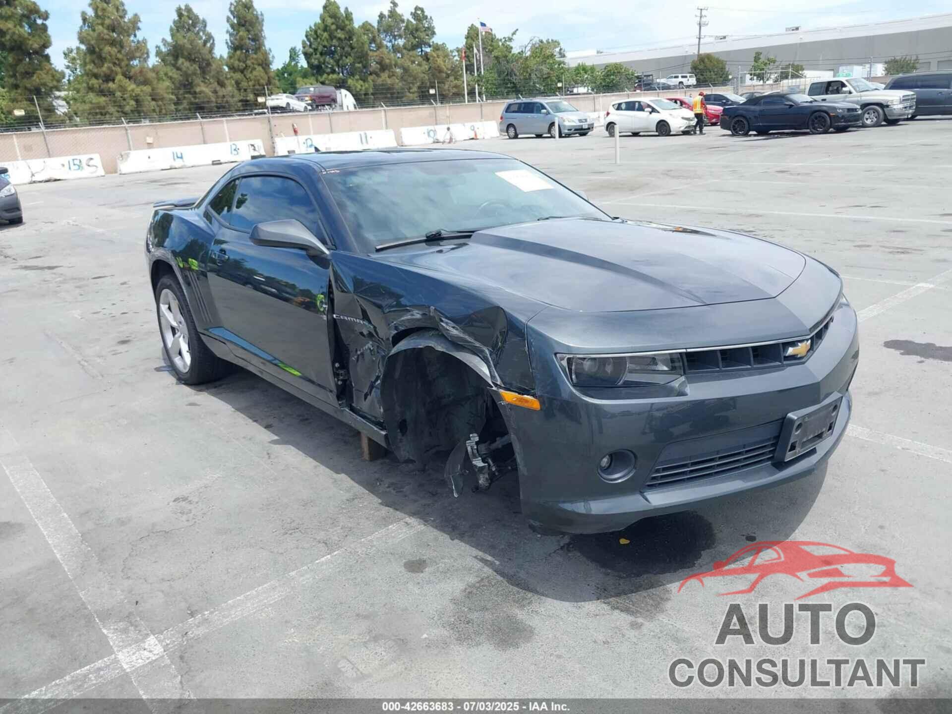 CHEVROLET CAMARO 2015 - 2G1FF1E32F9269531