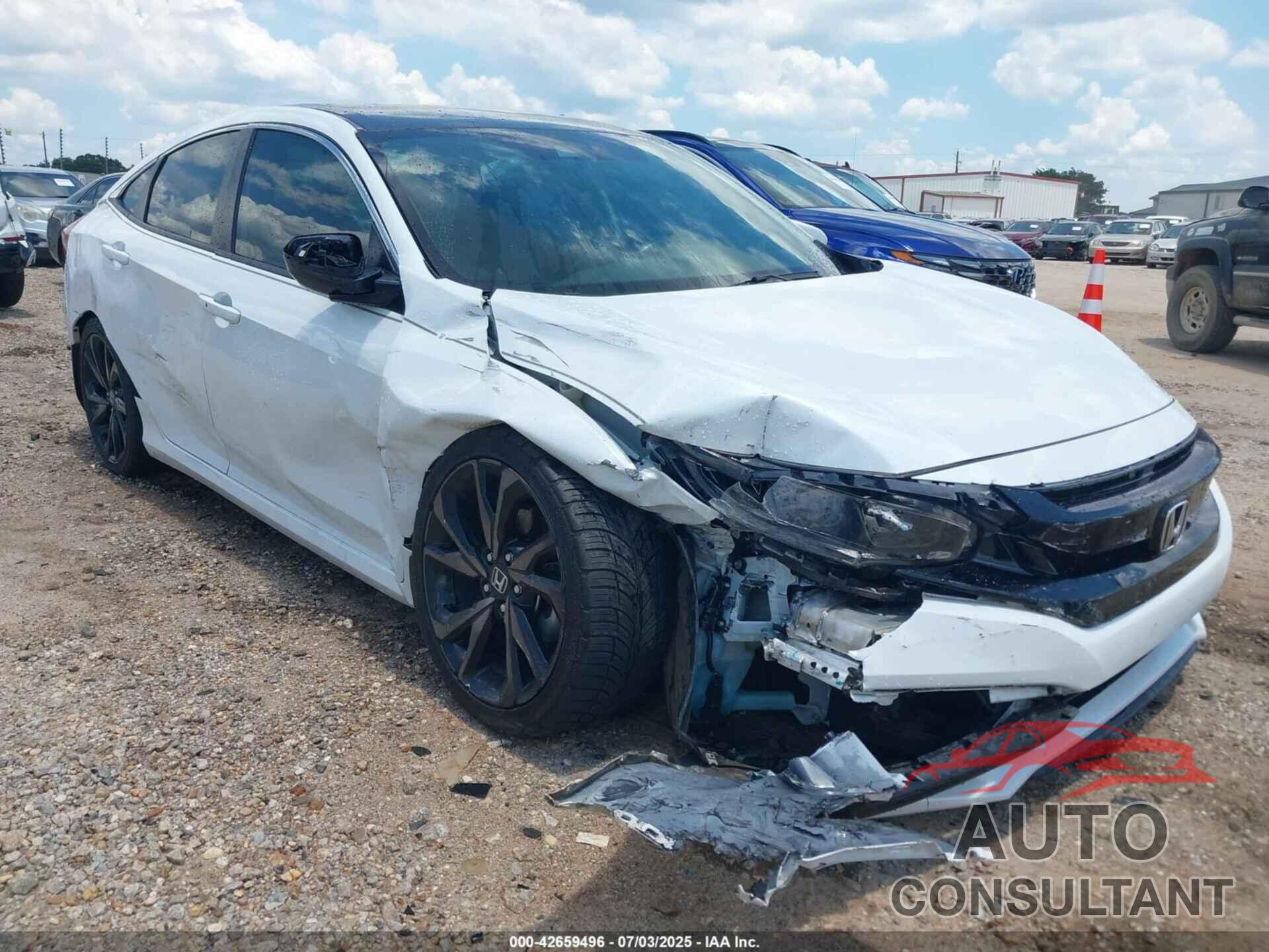 HONDA CIVIC 2020 - 19XFC2F83LE009085