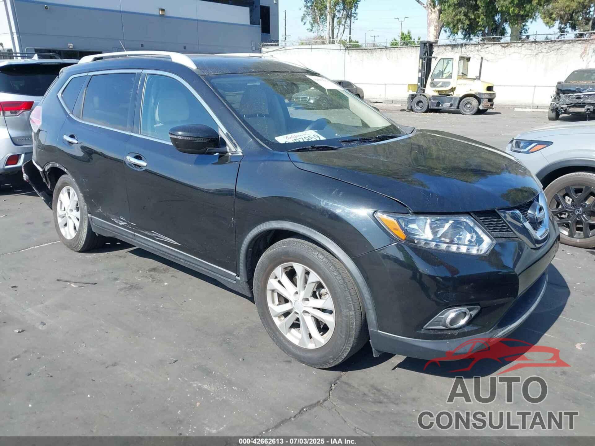 NISSAN ROGUE 2016 - KNMAT2MT1GP718329