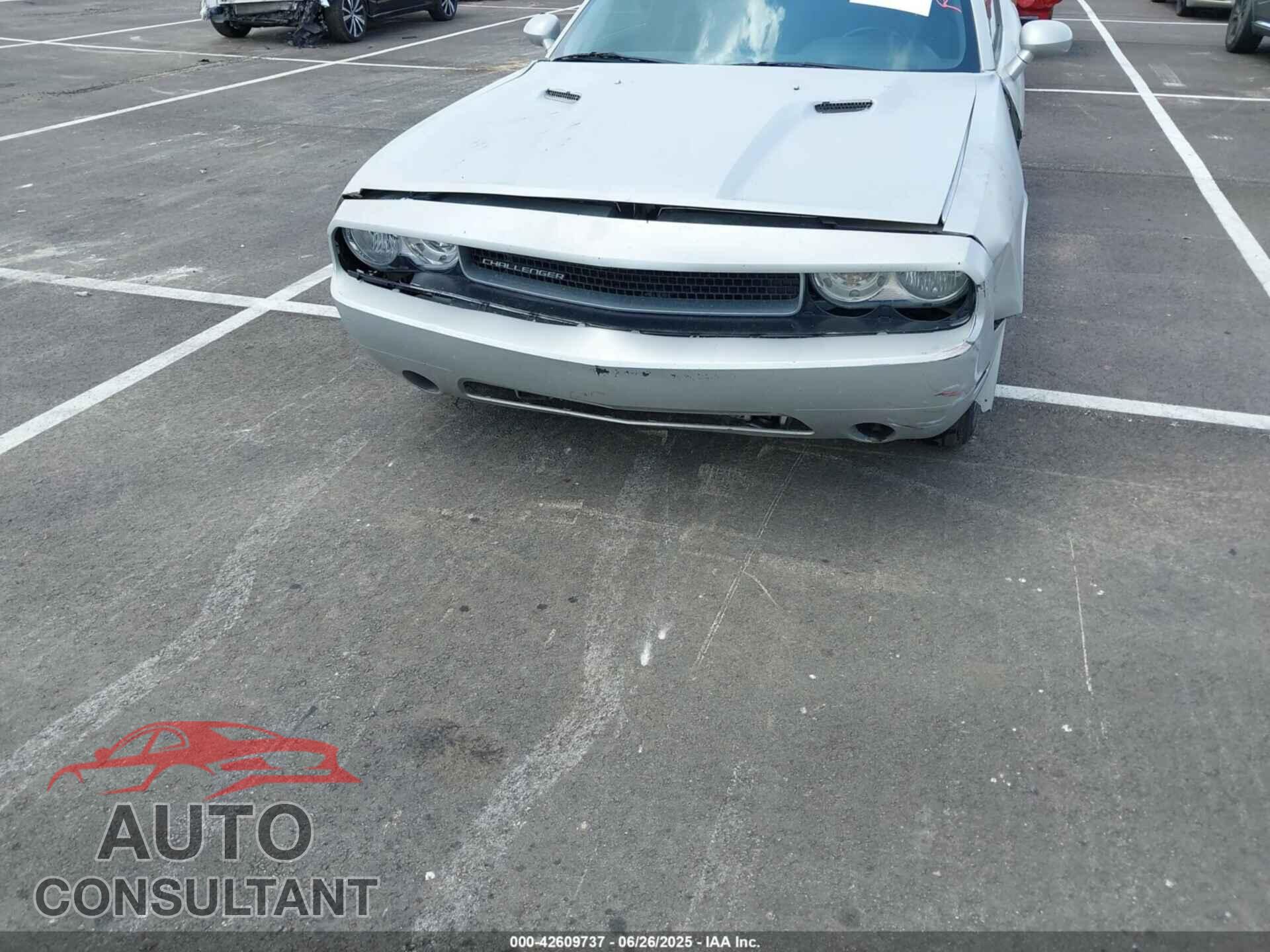 DODGE CHALLENGER 2012 - 2C3CDYAG0CH110949