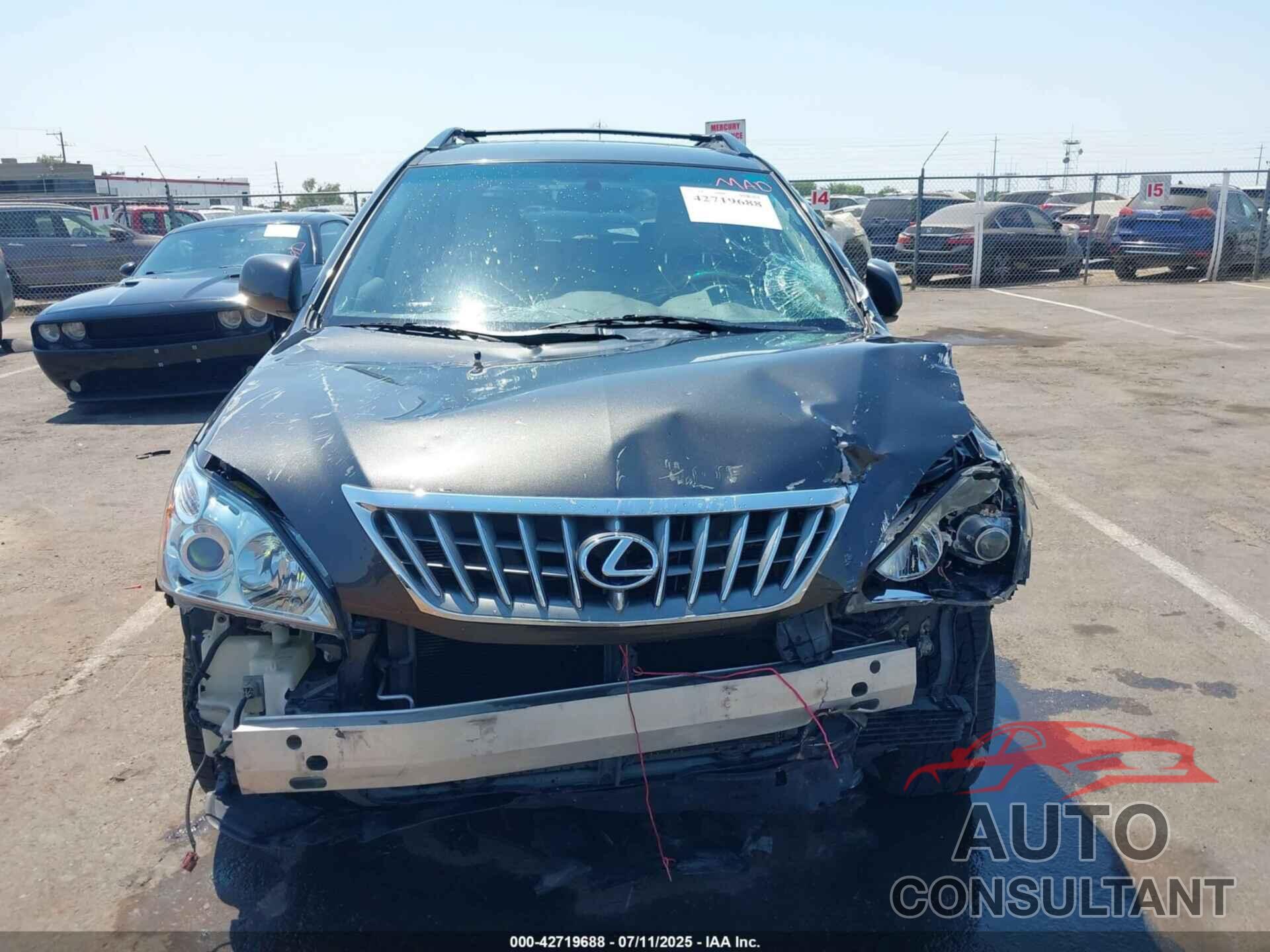 LEXUS RX 350 2009 - 2T2HK31U09C117642