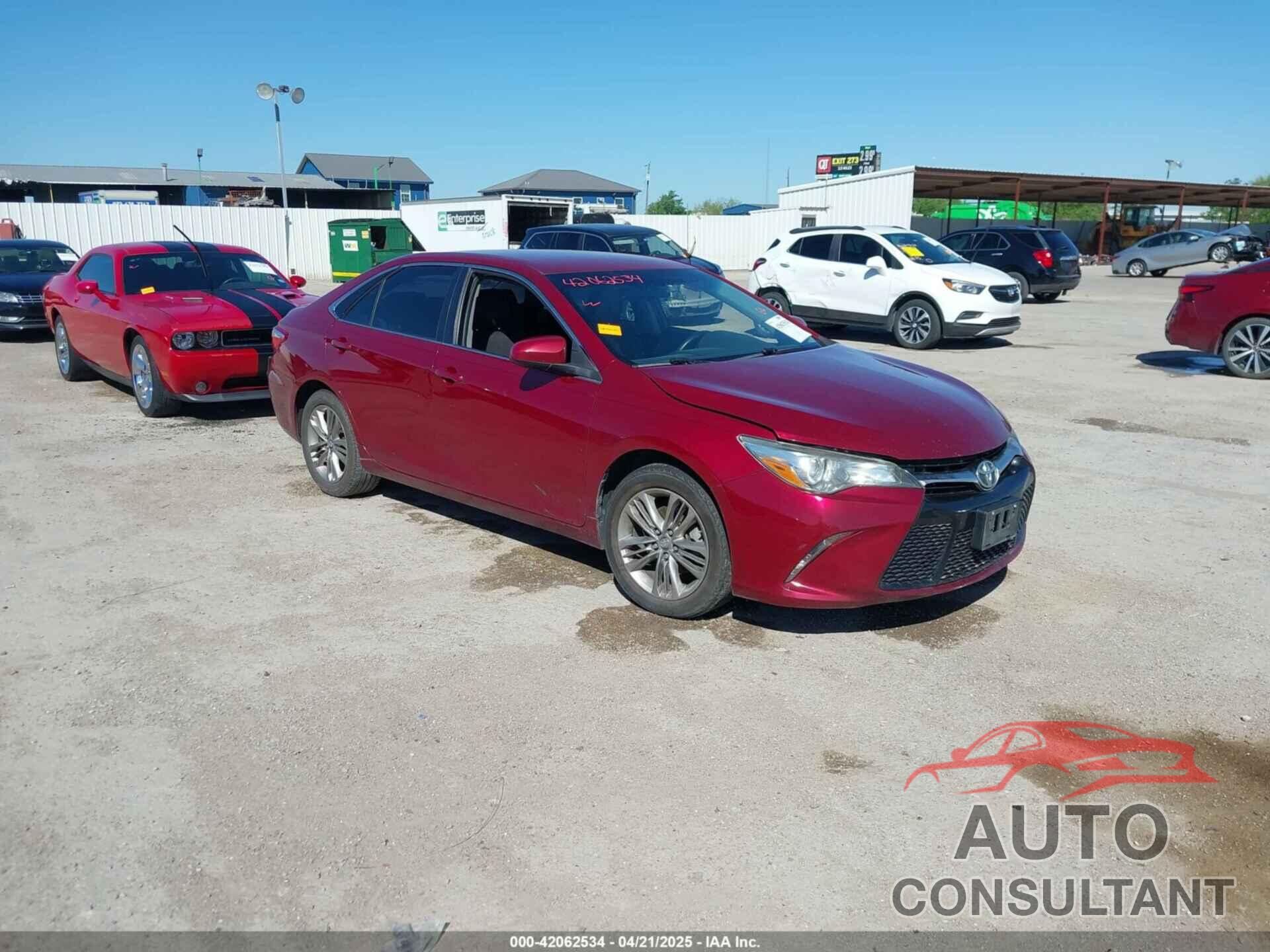 TOYOTA CAMRY 2016 - 4T1BF1FK1GU577141