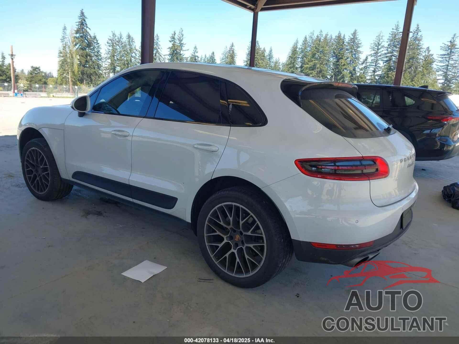 PORSCHE MACAN 2016 - WP1AB2A52GLB53197
