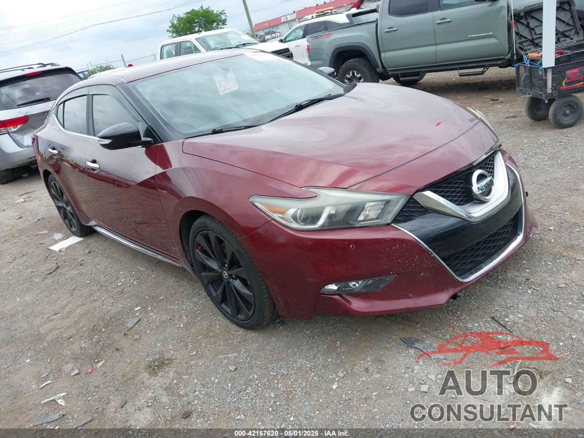 NISSAN MAXIMA 2017 - 1N4AA6AP8HC433257