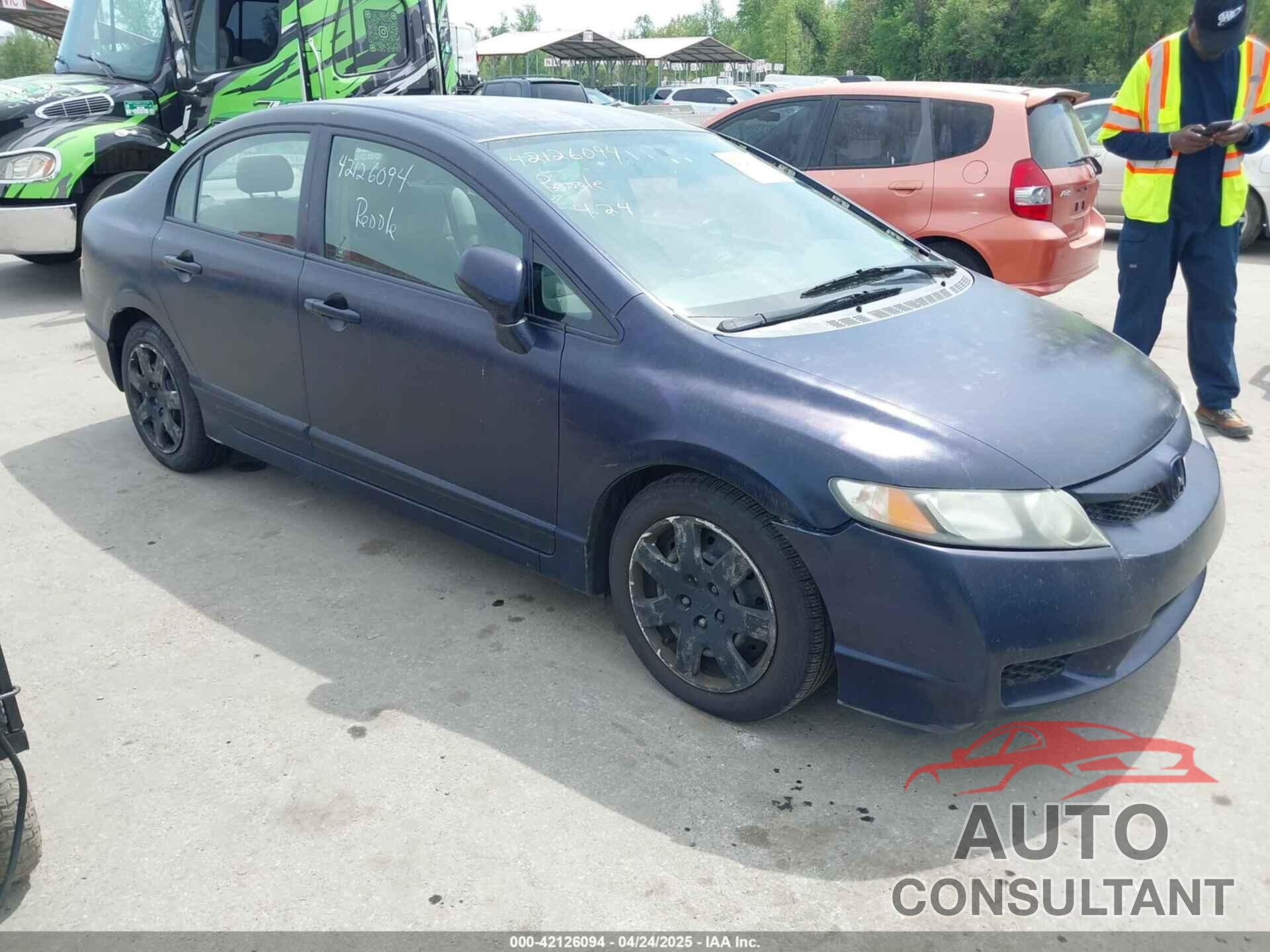 HONDA CIVIC 2009 - 2HGFA16599H535421