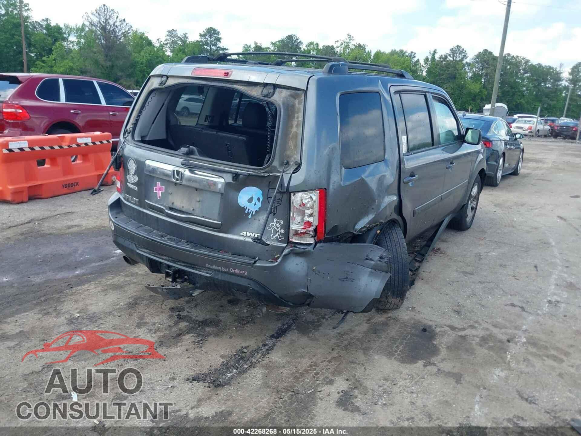 HONDA PILOT 2012 - 5FNYF4H61CB025383