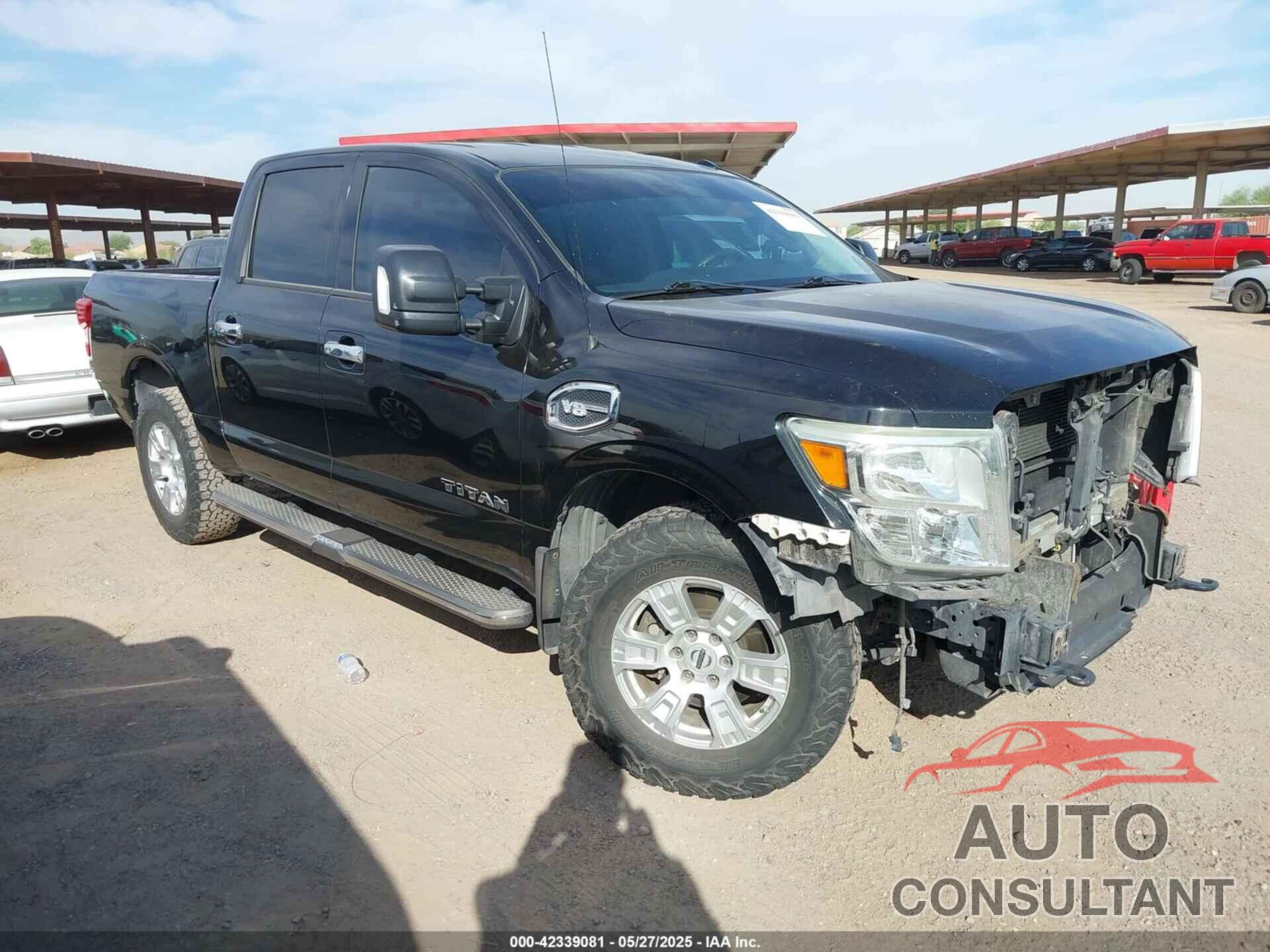NISSAN TITAN 2017 - 1N6AA1E59HN520656