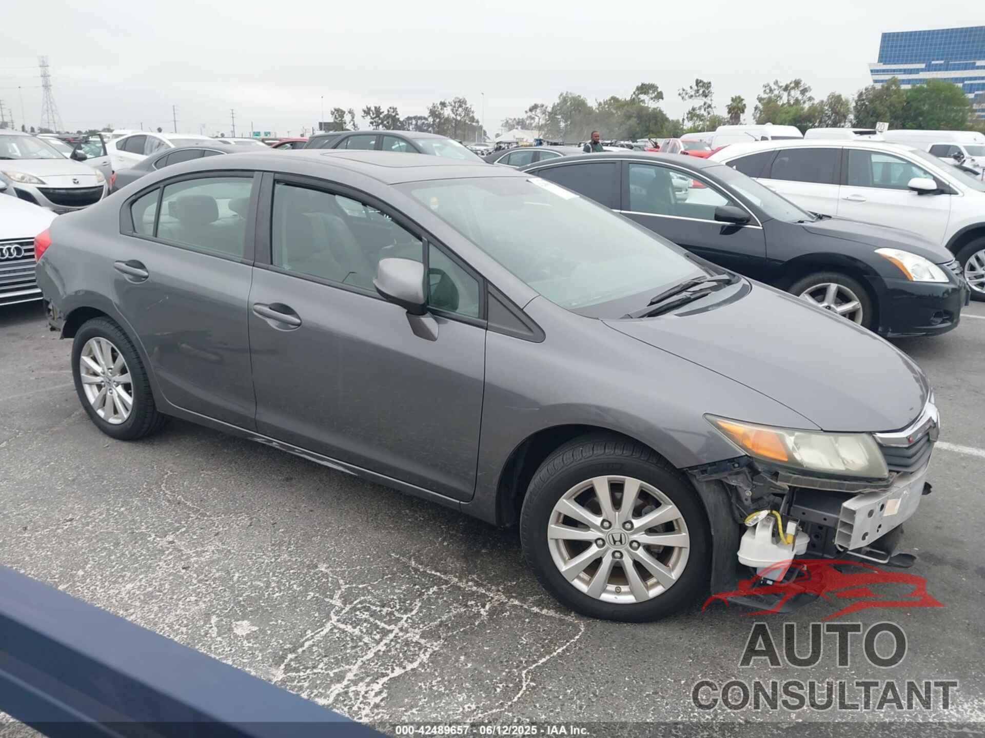 HONDA CIVIC 2012 - 19XFB2F94CE304918