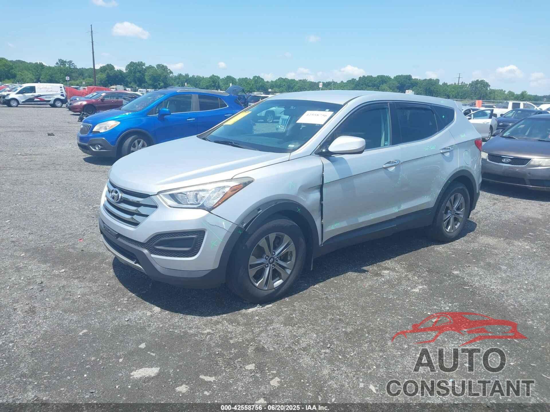 HYUNDAI SANTA FE SPORT 2016 - 5XYZTDLB0GG349134