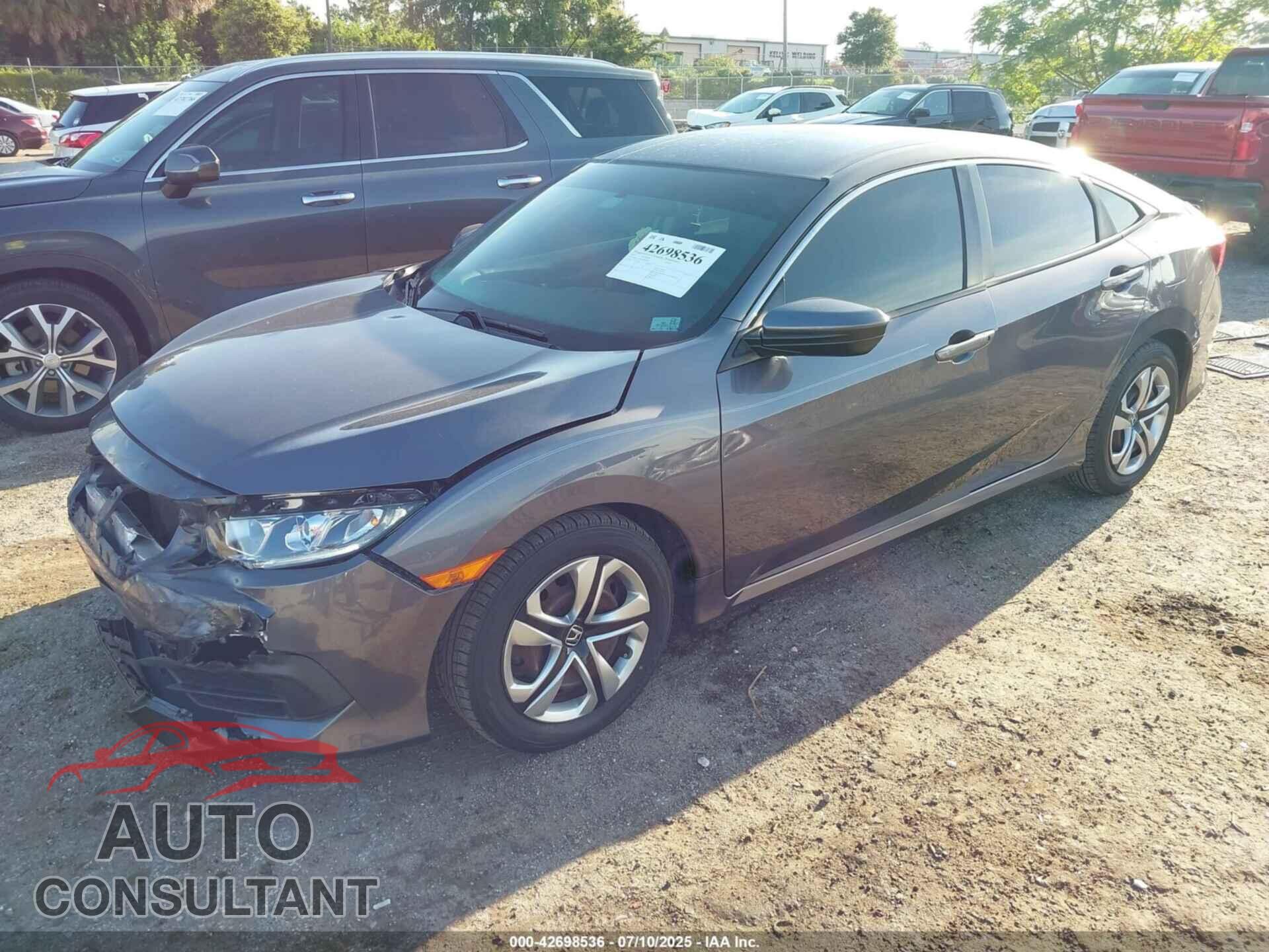HONDA CIVIC 2017 - 19XFC2F51HE066012