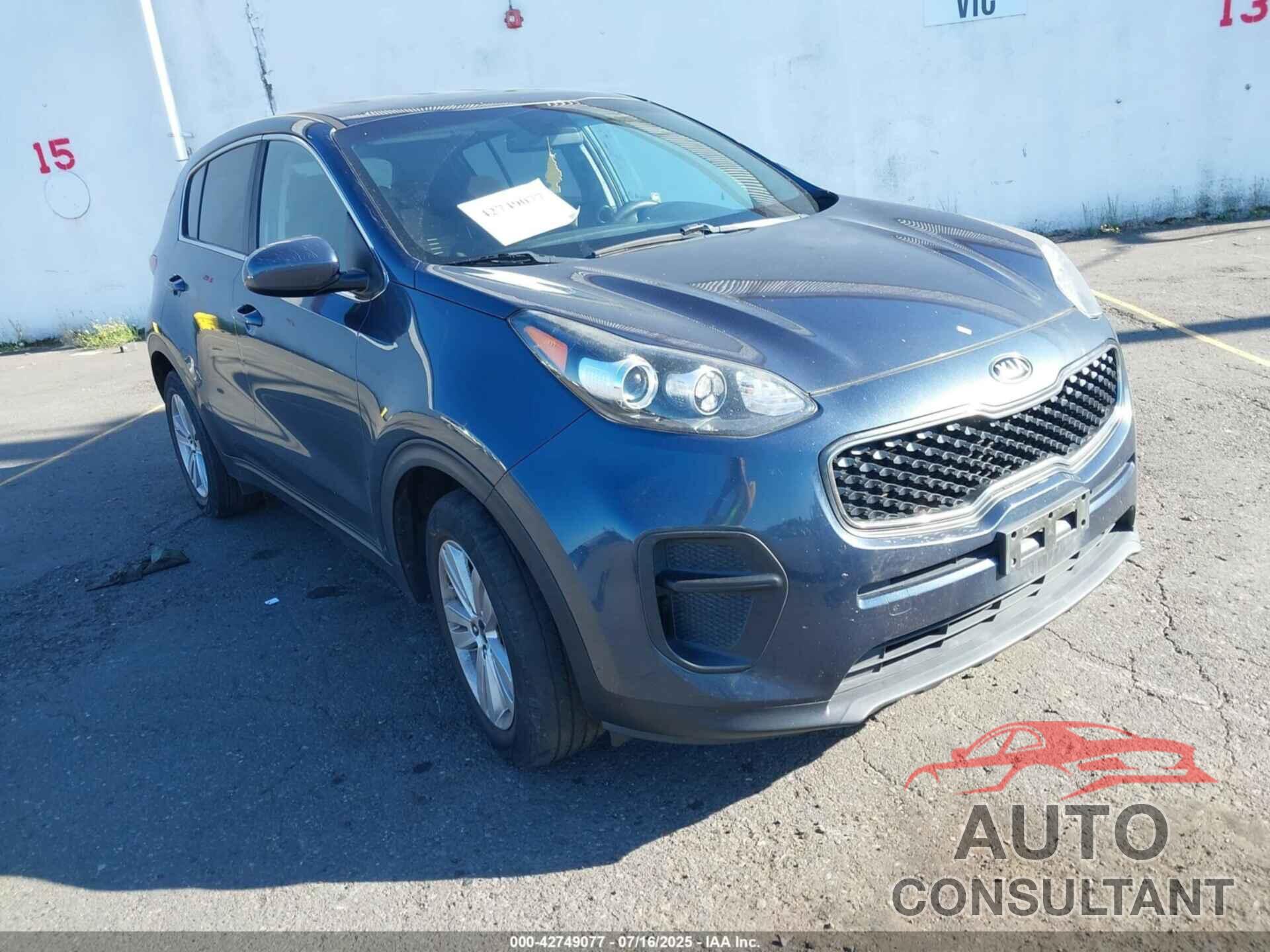 KIA SPORTAGE 2018 - KNDPM3AC9J7326966
