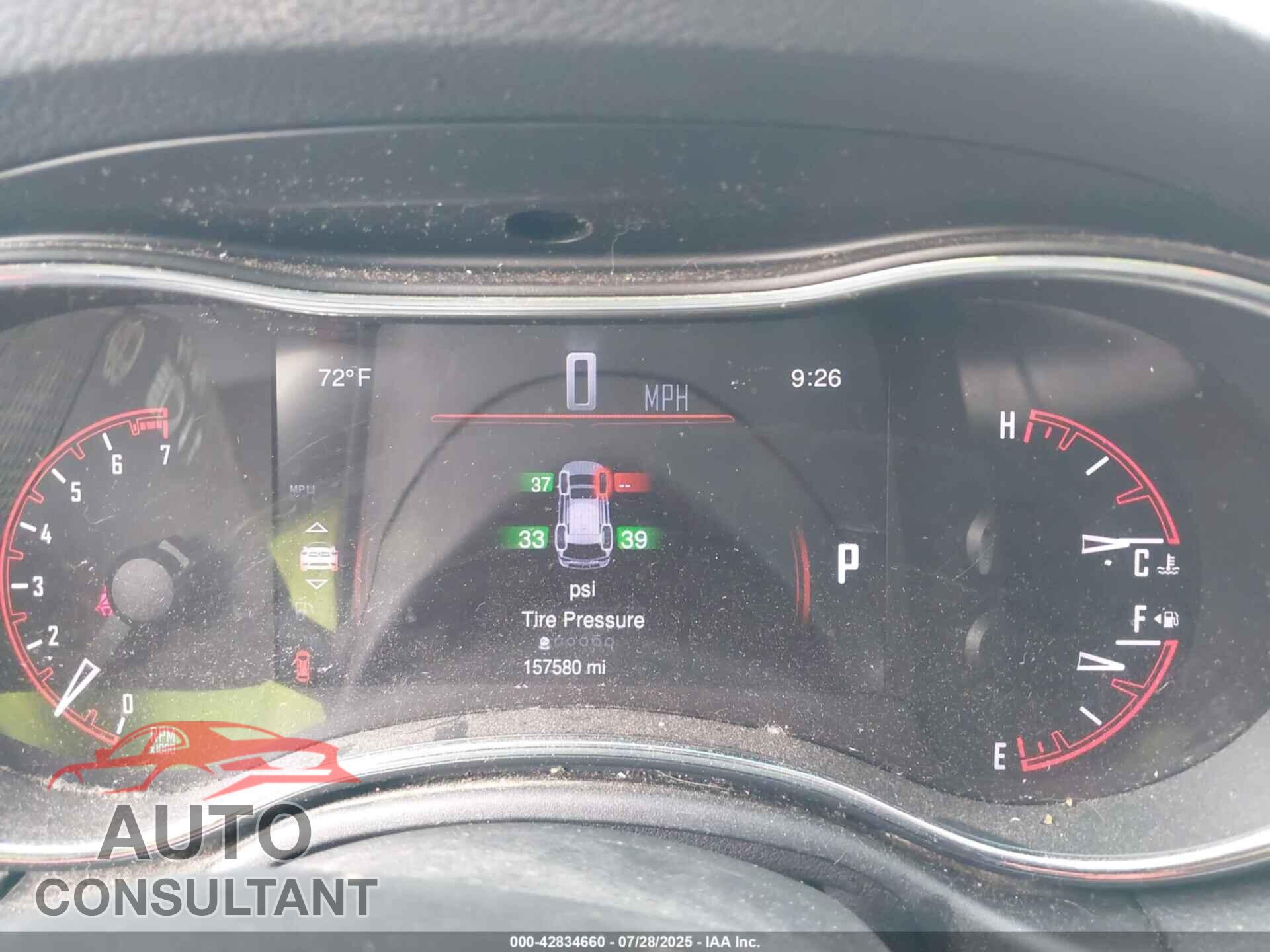 DODGE DURANGO 2015 - 1C4RDJAG9FC176971