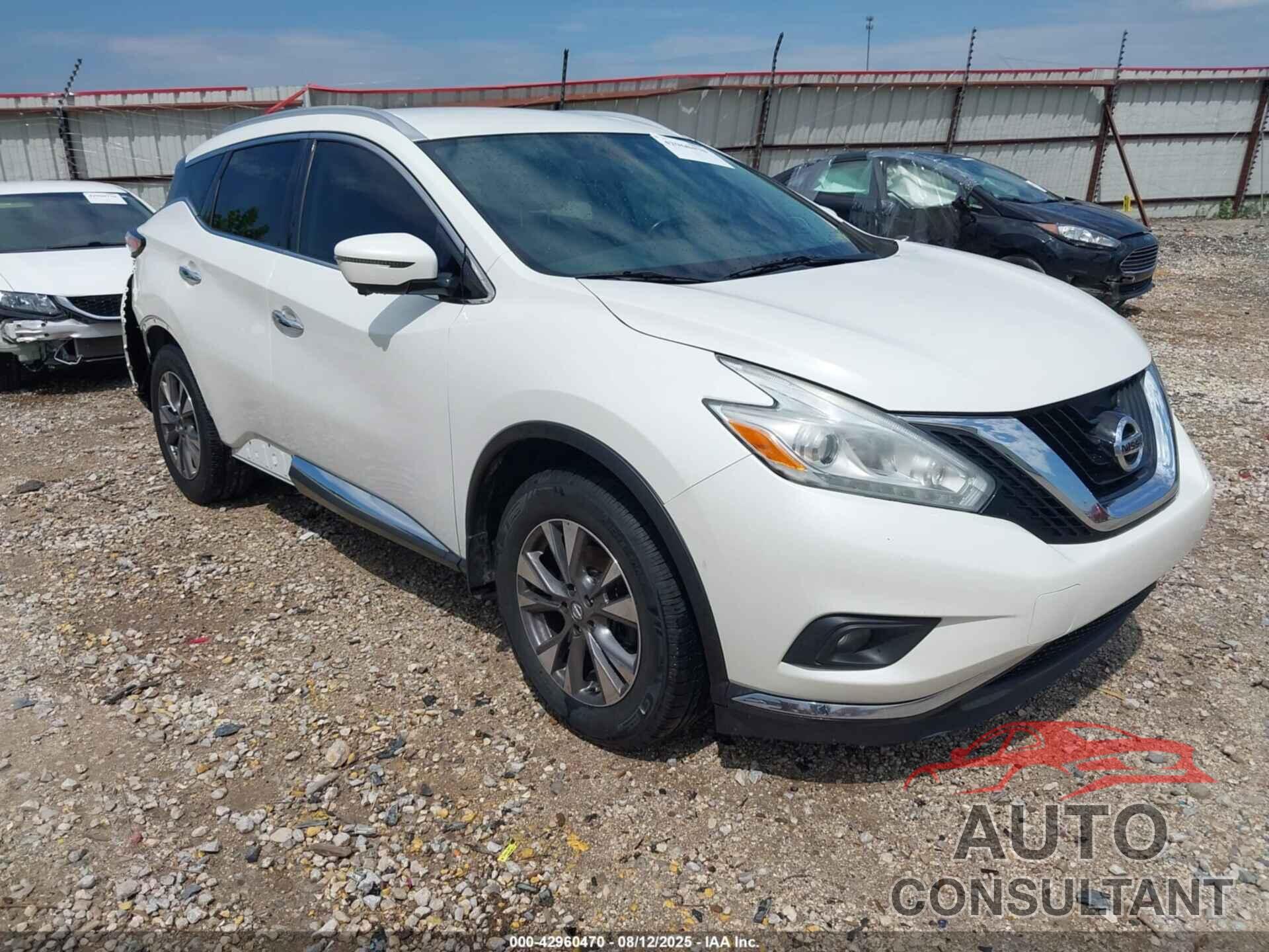 NISSAN MURANO 2017 - 5N1AZ2MG4HN185239