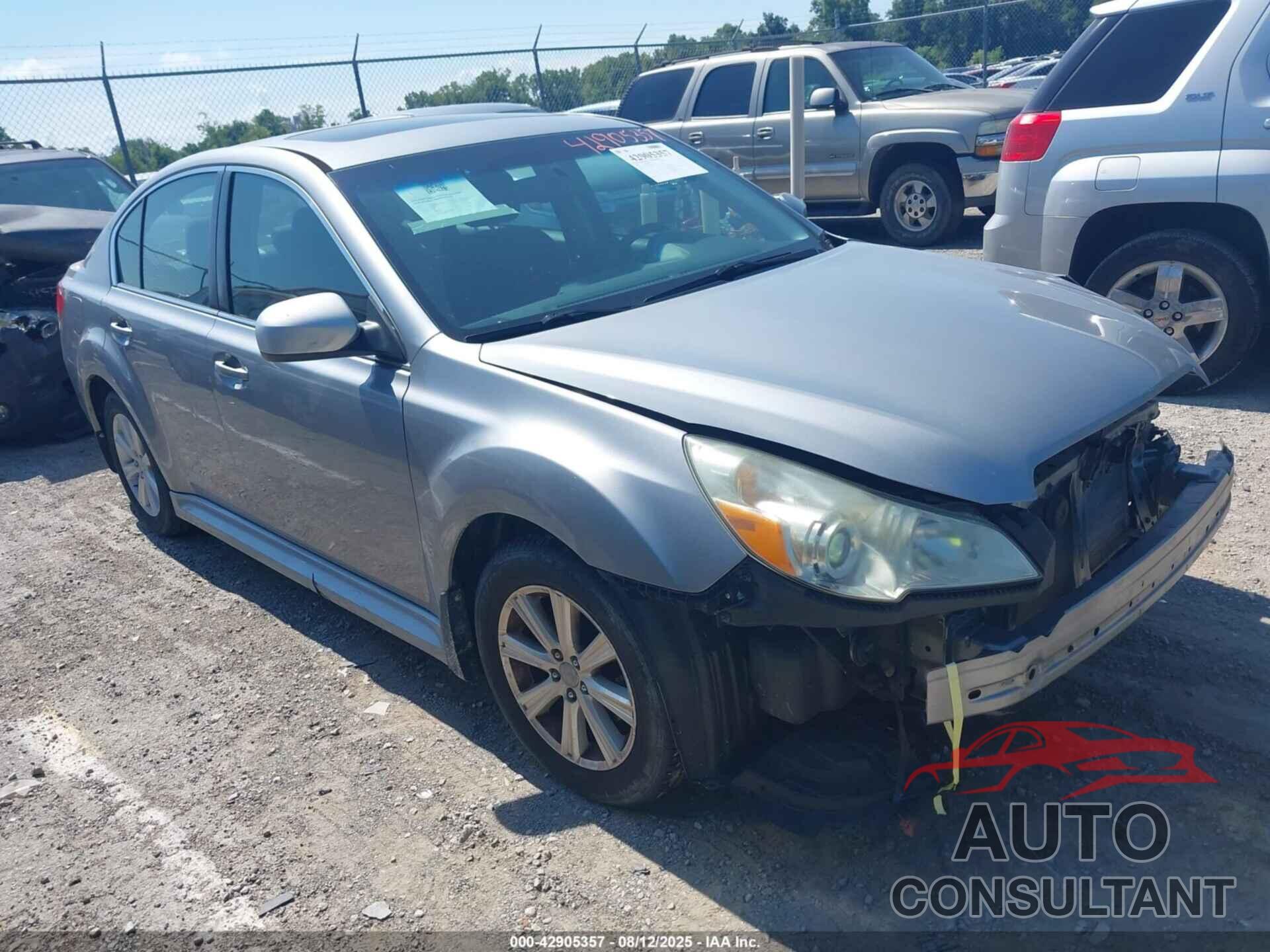 SUBARU LEGACY 2010 - 4S3BMCG60A3217850