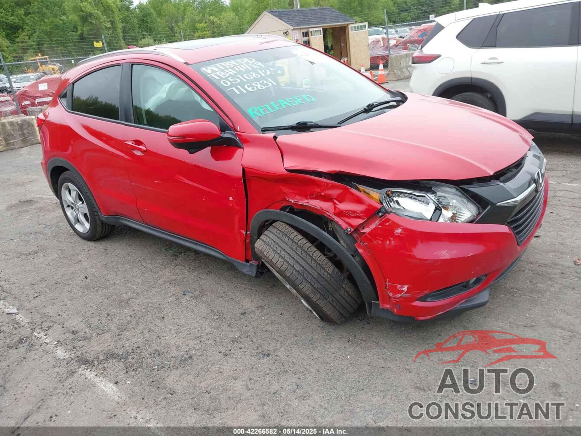 HONDA HR-V 2017 - 3CZRU6H71HM716831