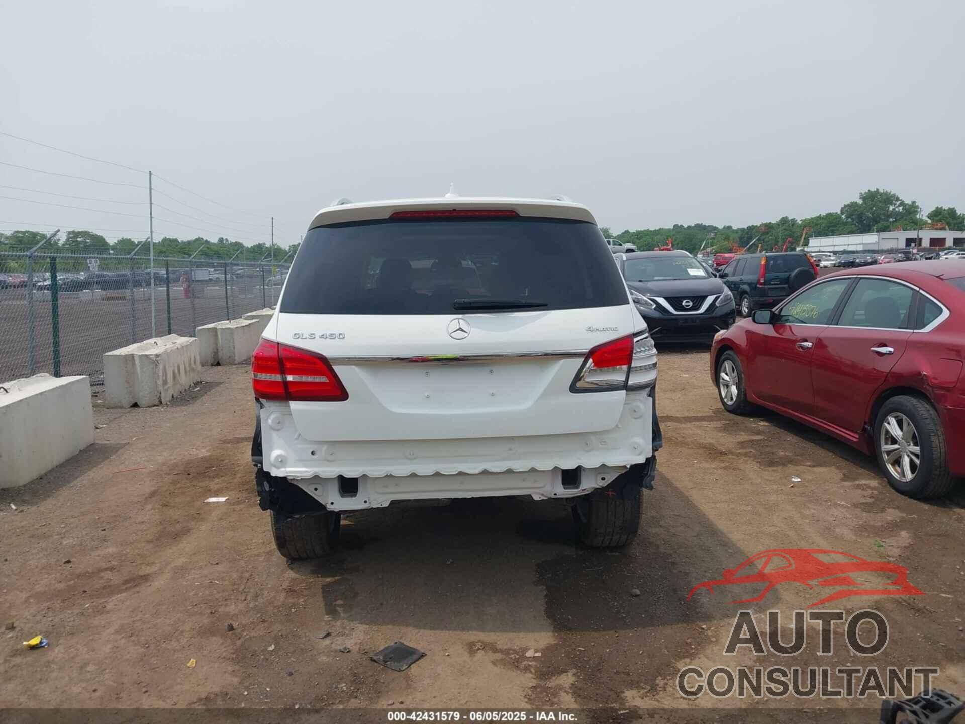 MERCEDES-BENZ GLS 450 2018 - 4JGDF6EE2JB023644