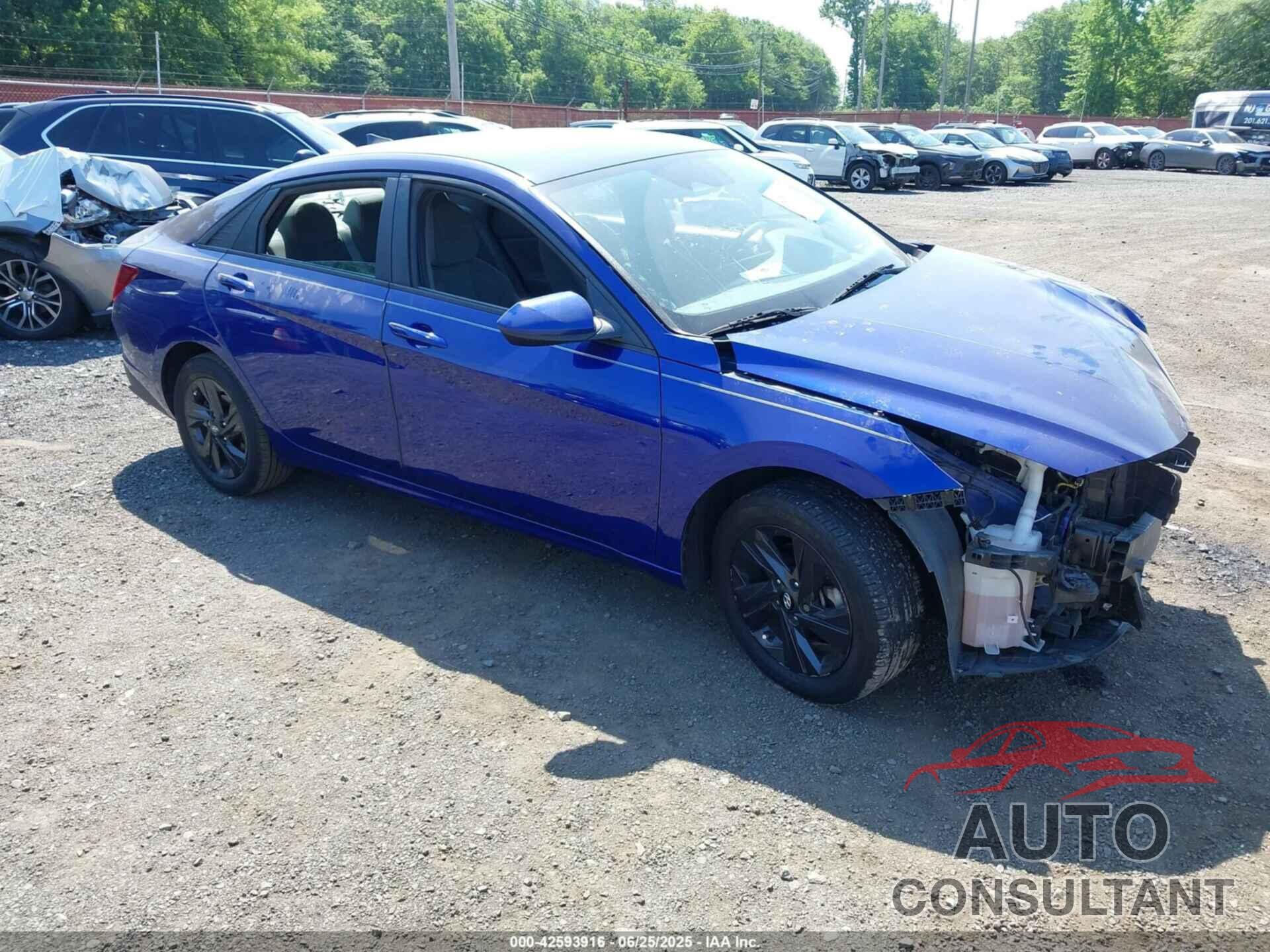 HYUNDAI ELANTRA 2021 - KMHLM4AG4MU195261