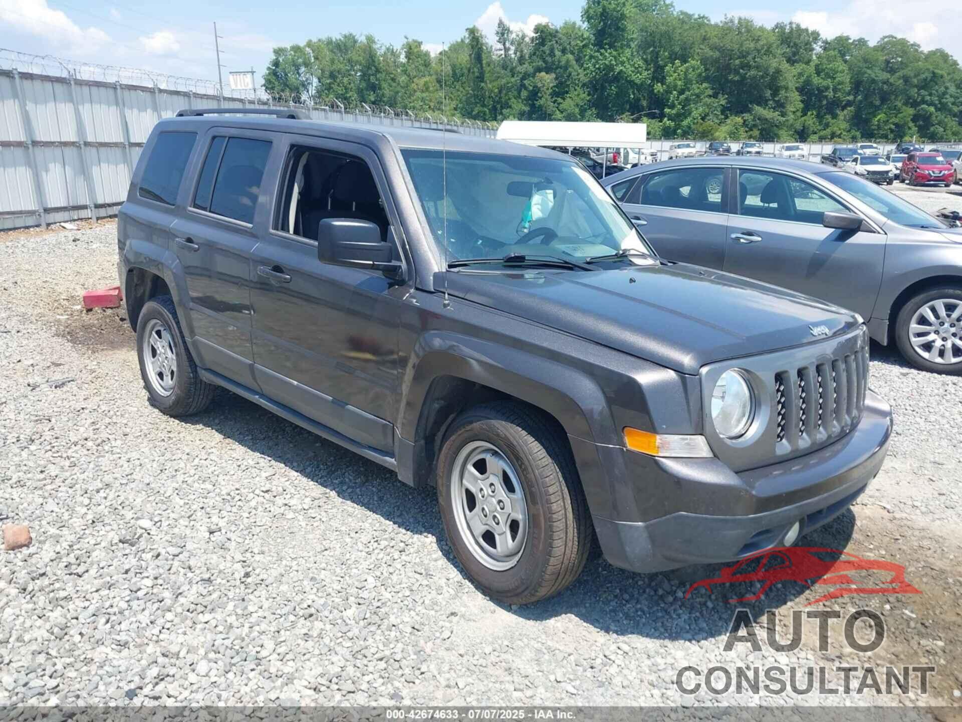 JEEP PATRIOT 2015 - 1C4NJPBB5FD329725