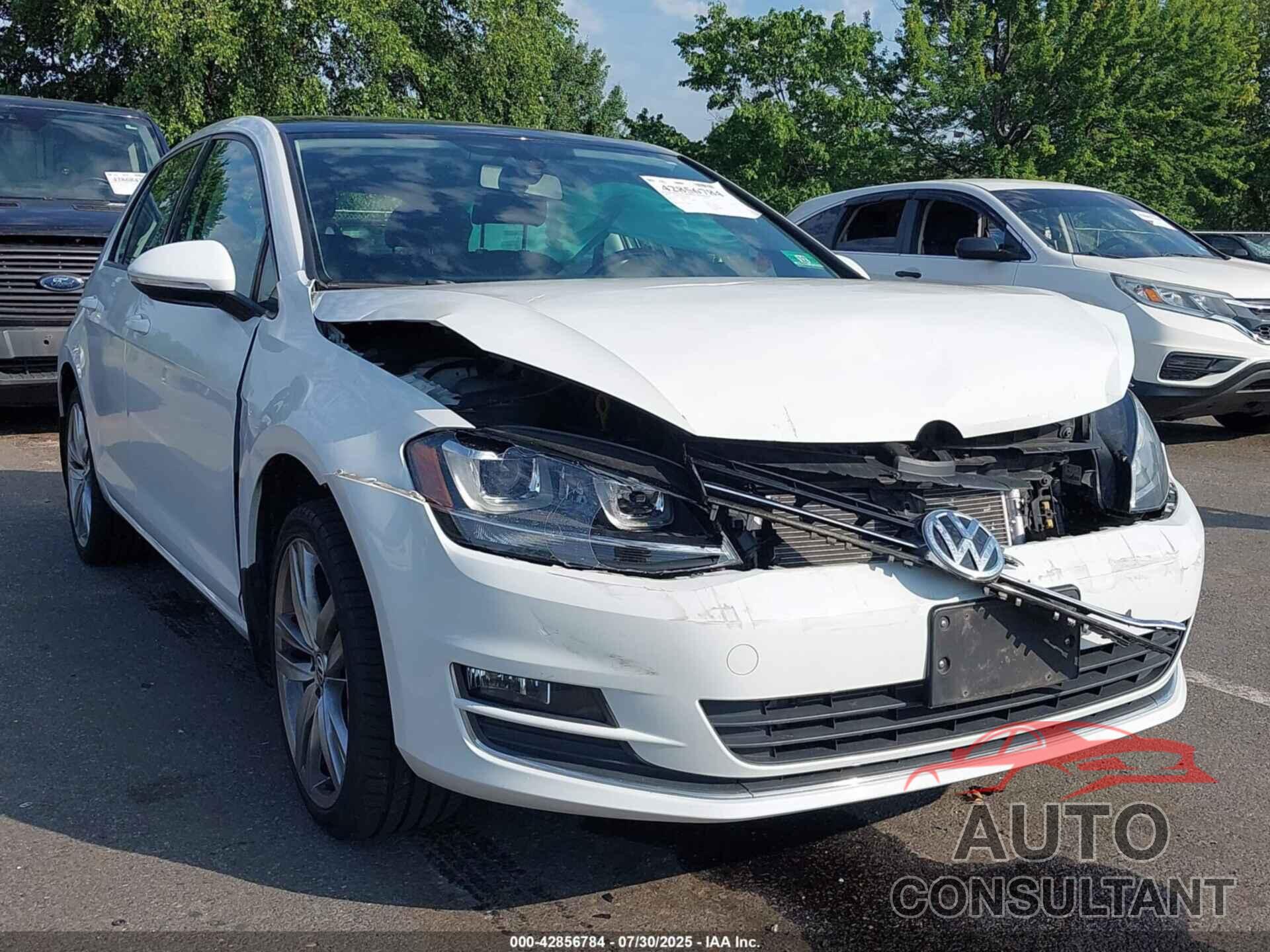 VOLKSWAGEN GOLF 2015 - 3VW217AU0FM033390