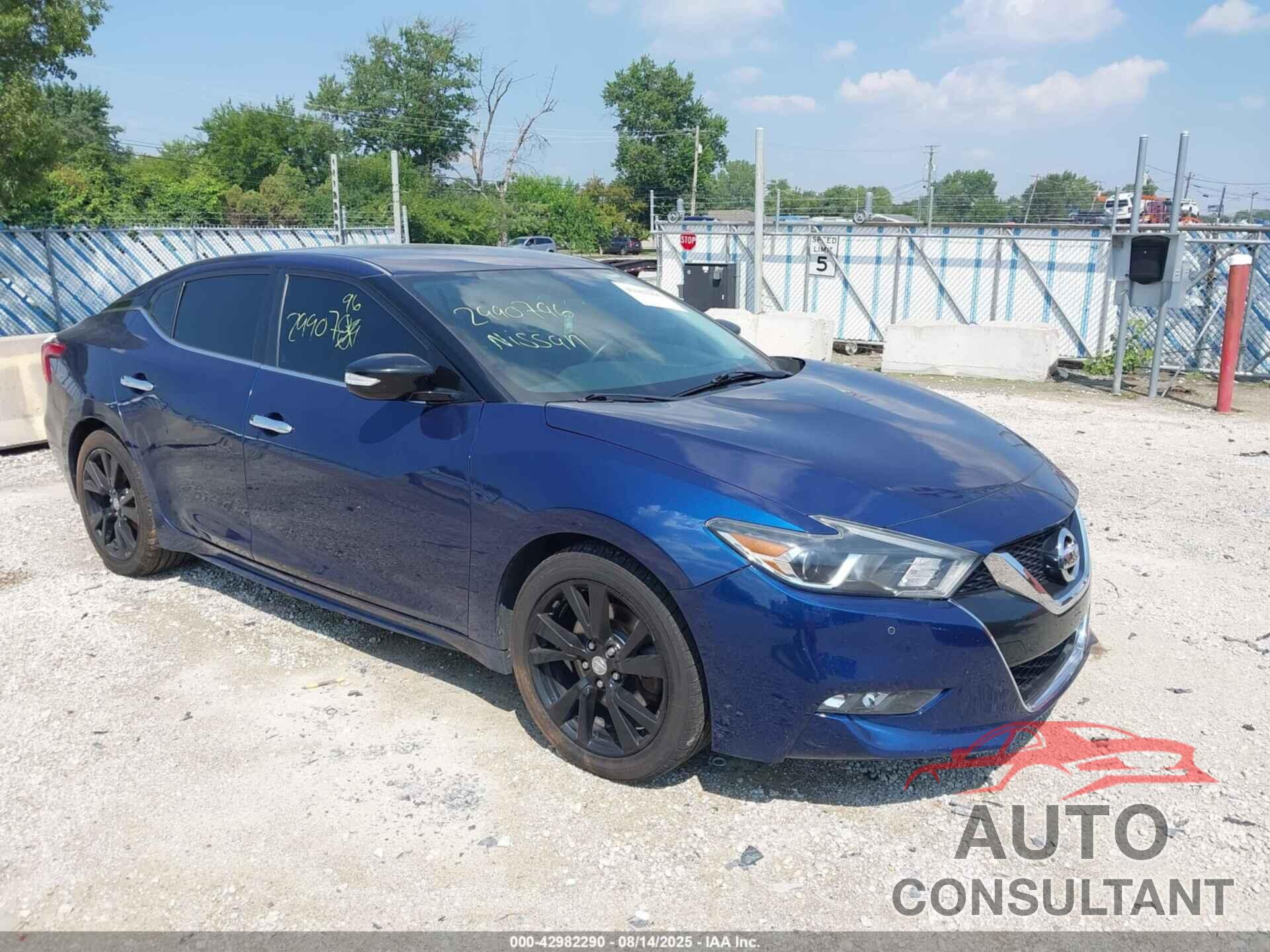 NISSAN MAXIMA 2018 - 1N4AA6AP2JC360747
