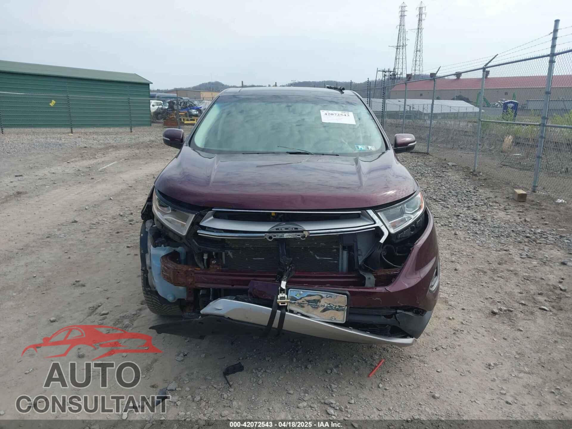 FORD EDGE 2017 - 2FMPK4K81HBB51275