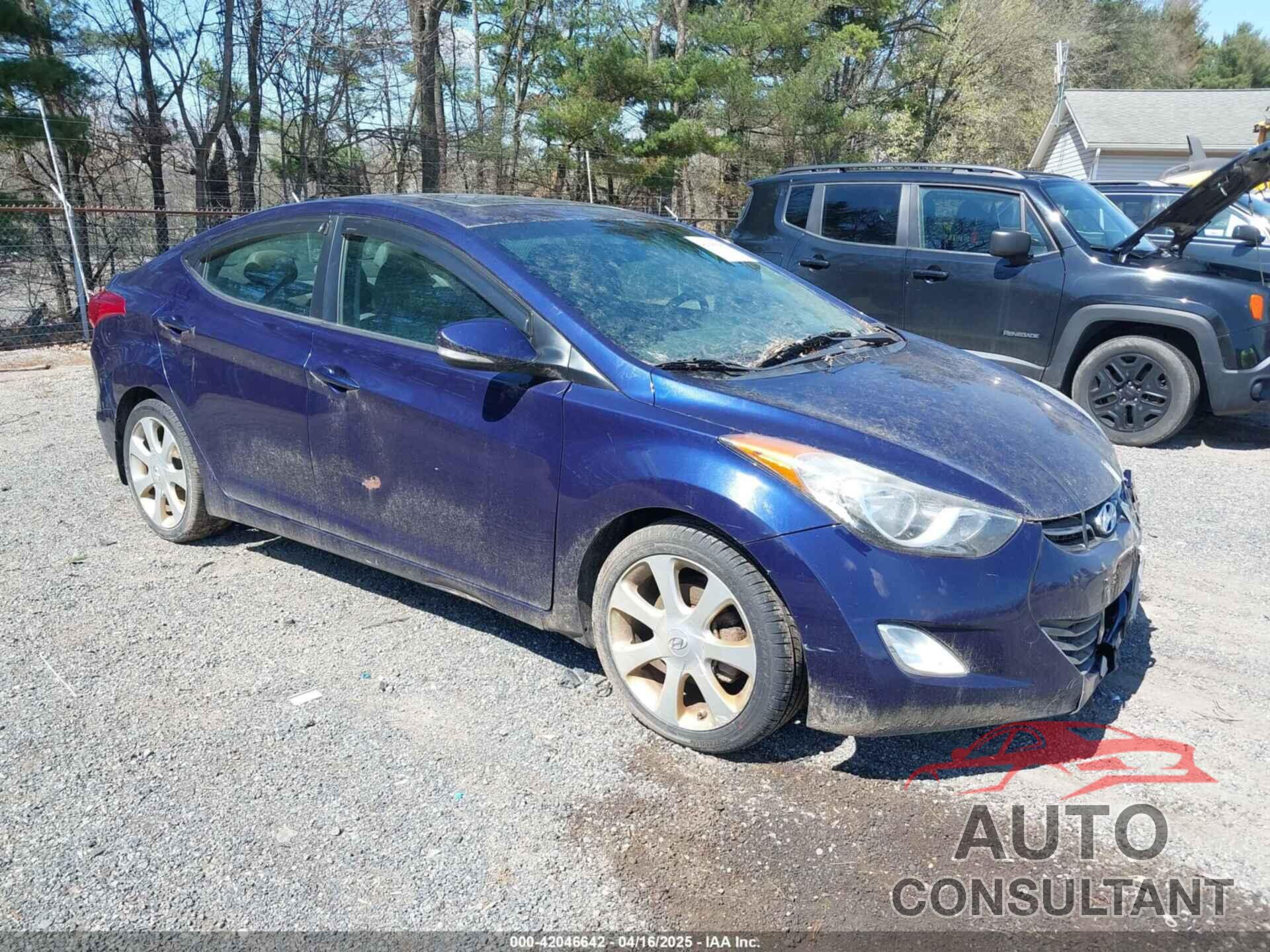 HYUNDAI ELANTRA 2013 - 5NPDH4AE1DH429331