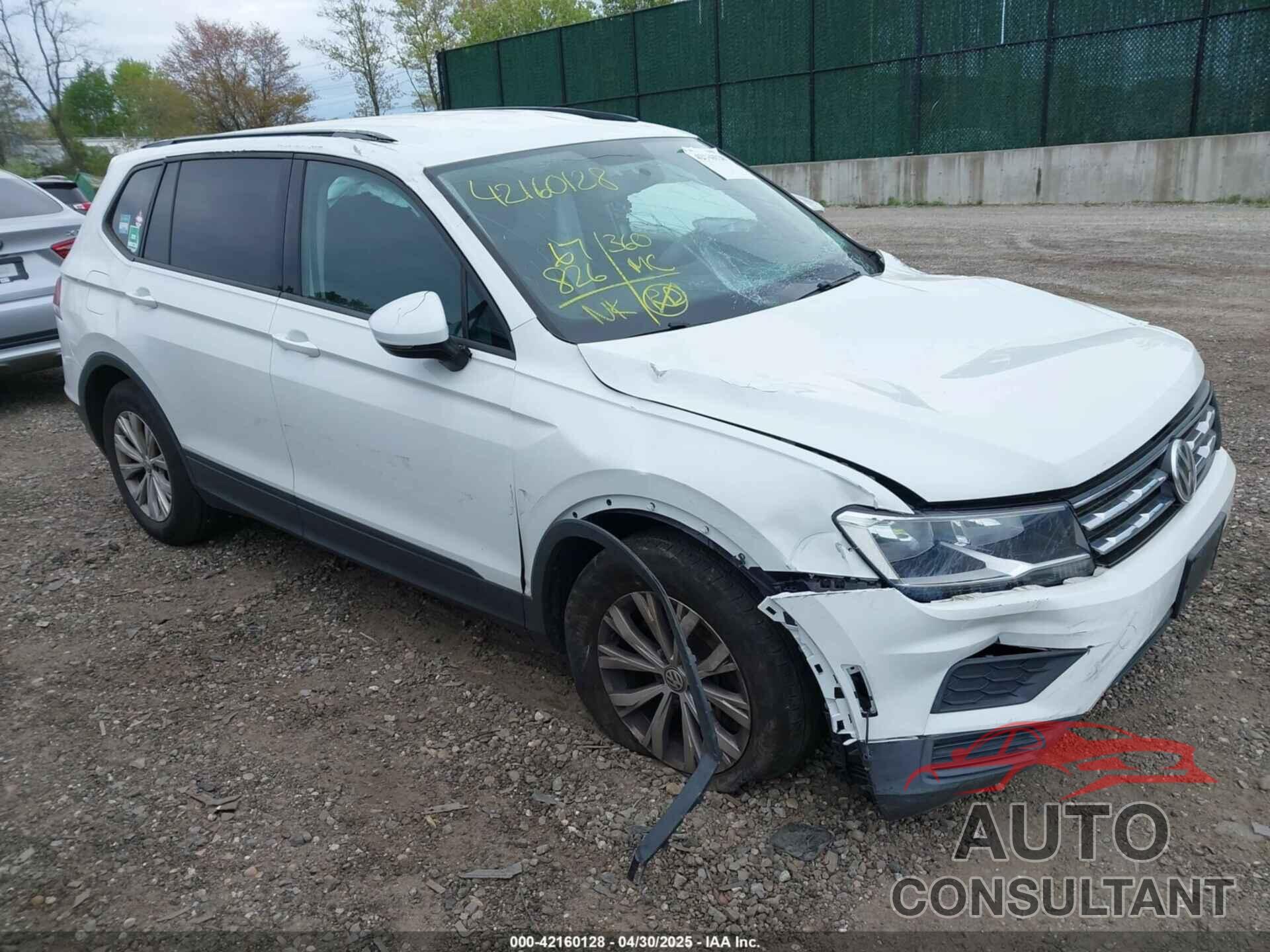 VOLKSWAGEN TIGUAN 2019 - 3VV0B7AX9KM055305