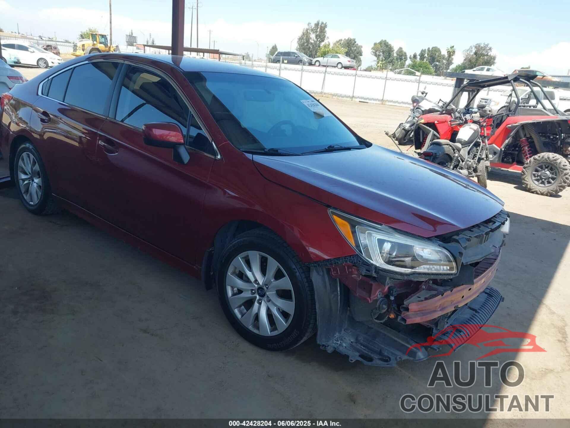 SUBARU LEGACY 2017 - 4S3BNAC68H3006610