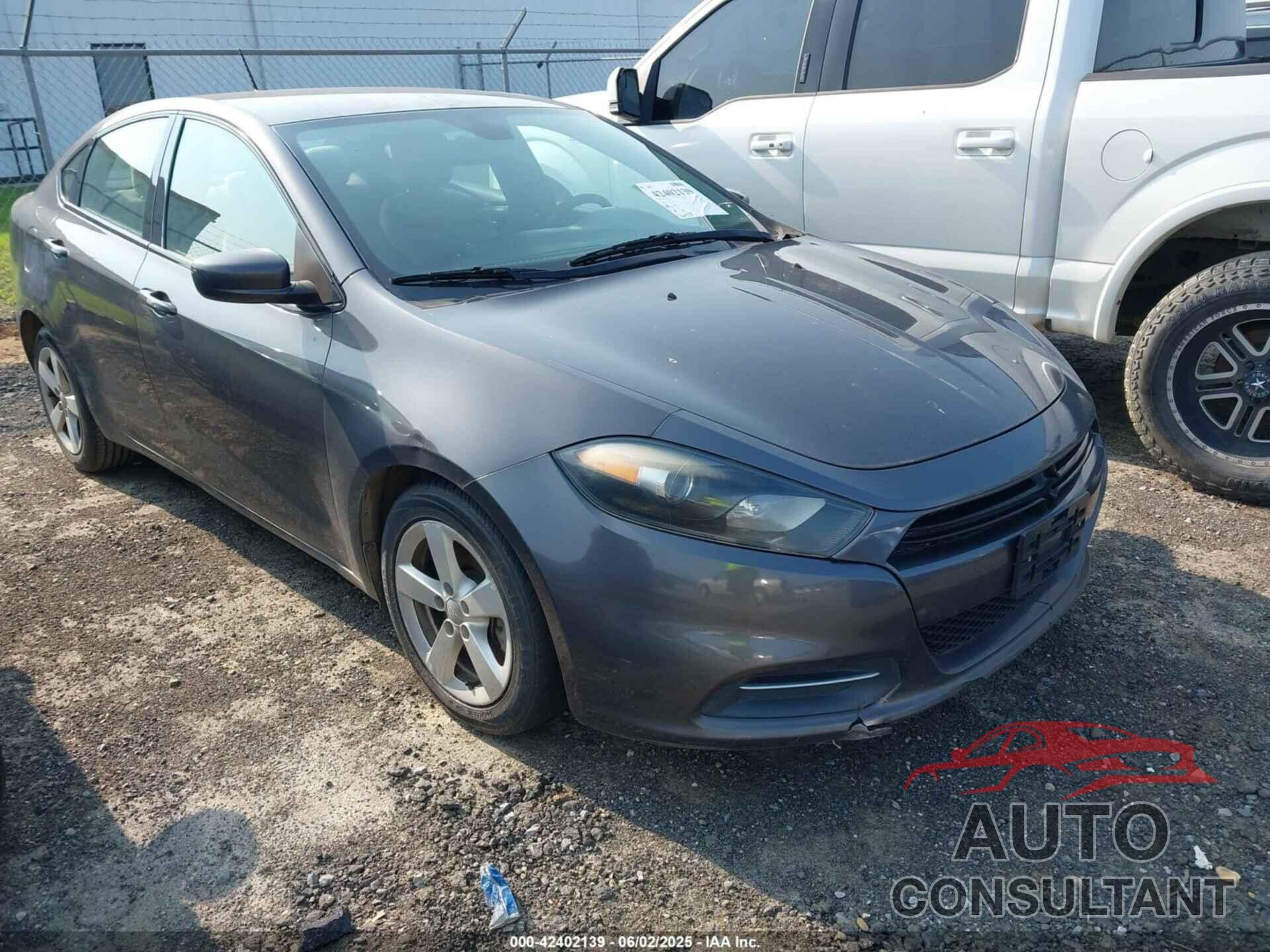 DODGE DART 2015 - 1C3CDFBB9FD281563