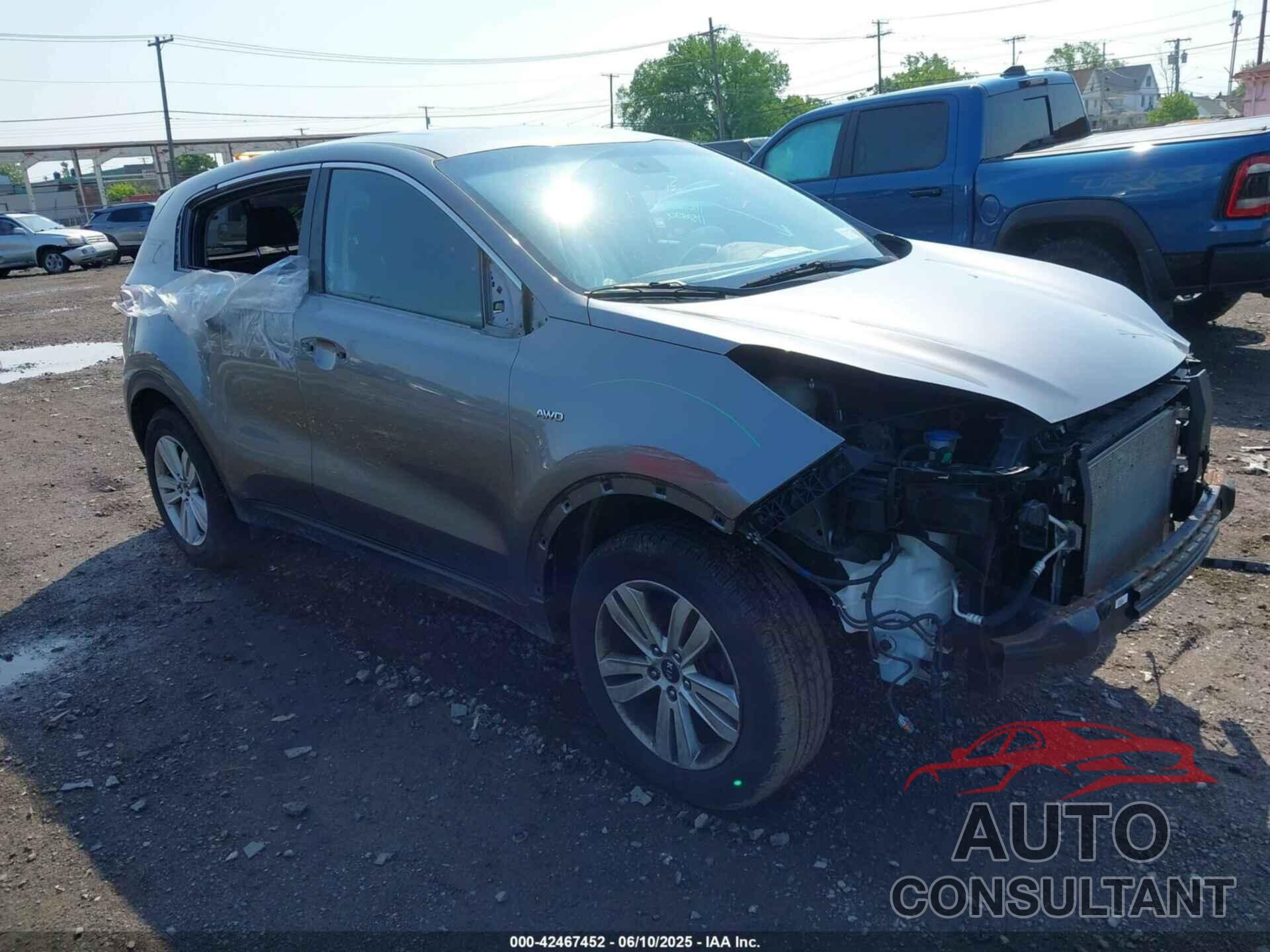 KIA SPORTAGE 2017 - KNDPMCAC2H7041861