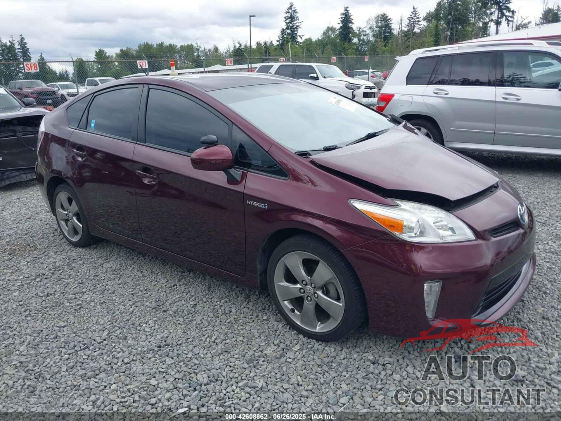 TOYOTA PRIUS 2013 - JTDKN3DU9D5585873