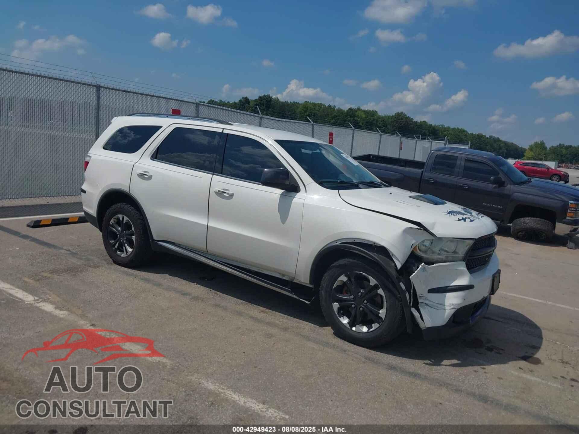 DODGE DURANGO 2011 - 1D4RE2GG4BC707579