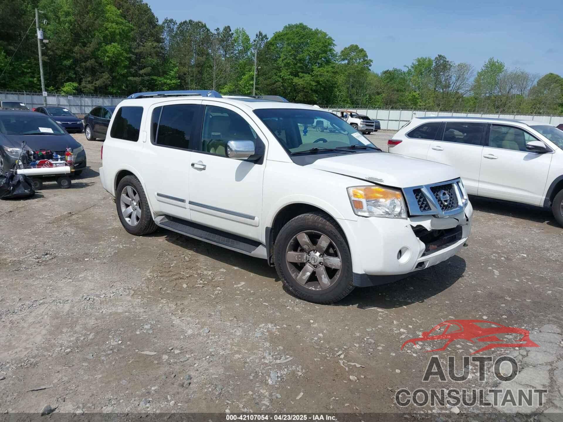 NISSAN ARMADA 2011 - 5N1BA0ND4BN609000