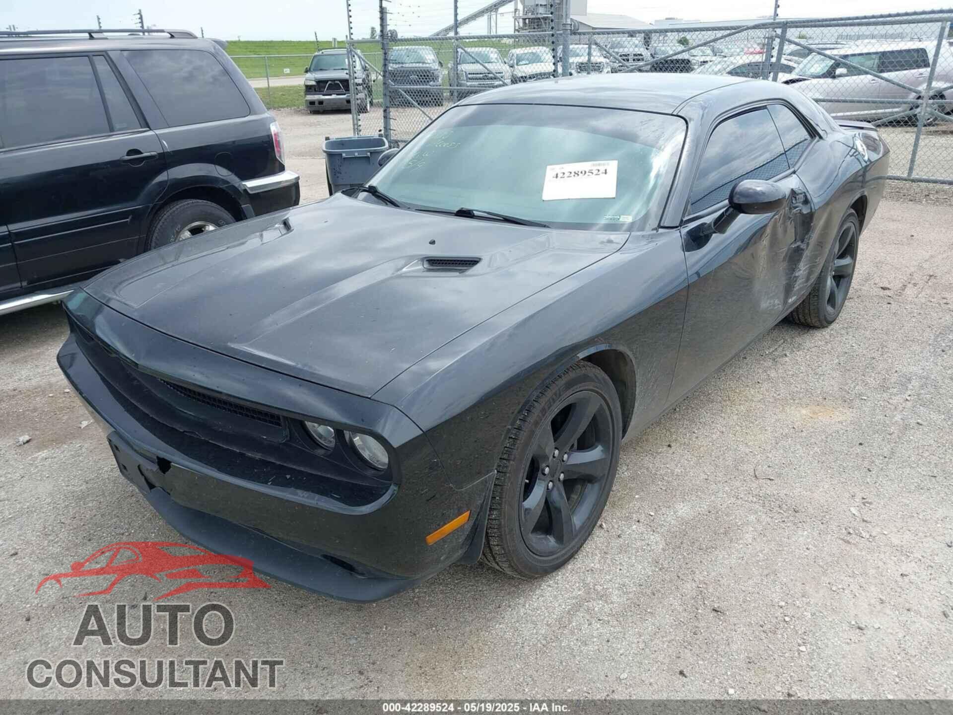 DODGE CHALLENGER 2013 - 2C3CDYAG6DH641462