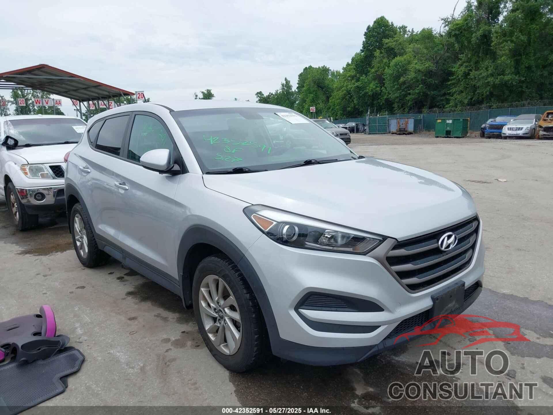 HYUNDAI TUCSON 2016 - KM8J23A44GU157143