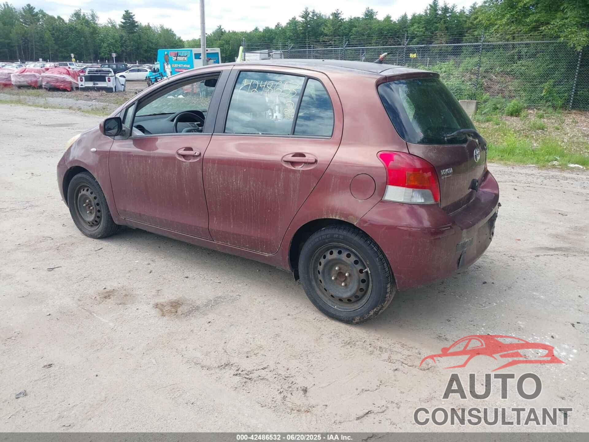 TOYOTA YARIS 2010 - JTDKT4K39A5298602
