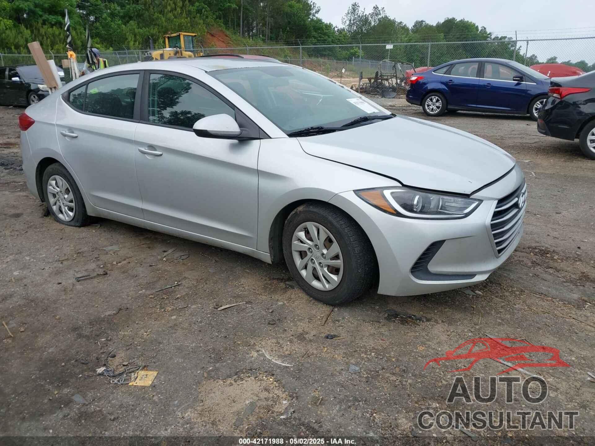 HYUNDAI ELANTRA 2018 - 5NPD74LF5JH397990