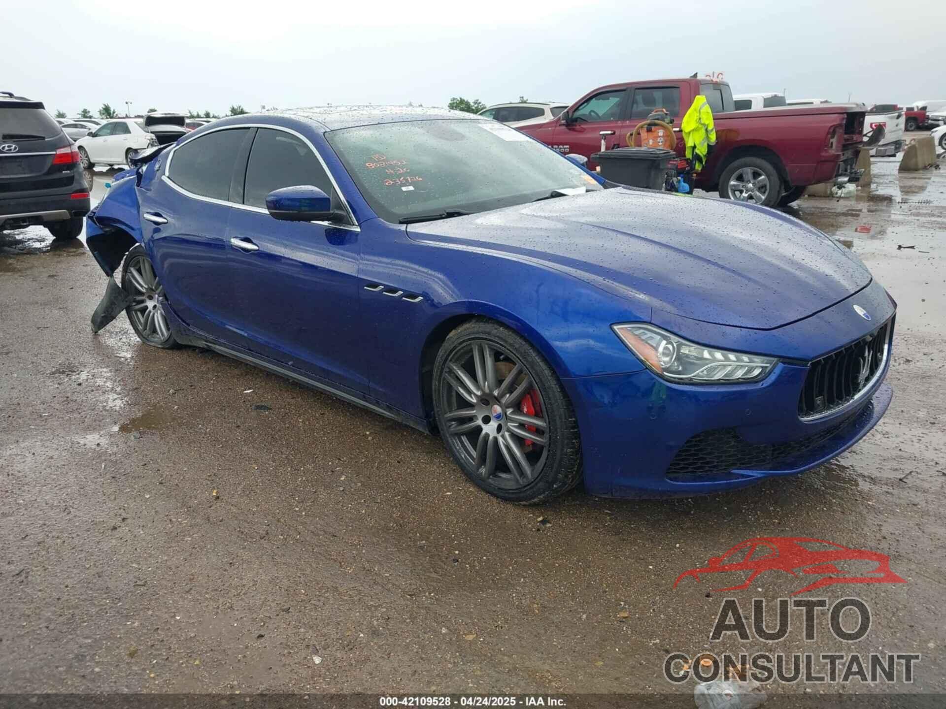 MASERATI GHIBLI 2017 - ZAM57XSA0H1235726