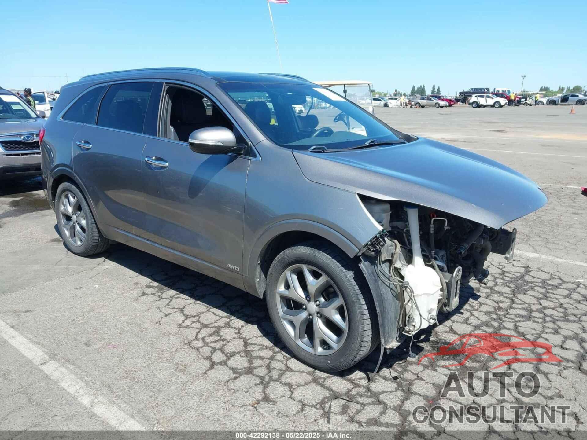 KIA SORENTO 2016 - 5XYPKDA1XGG007758