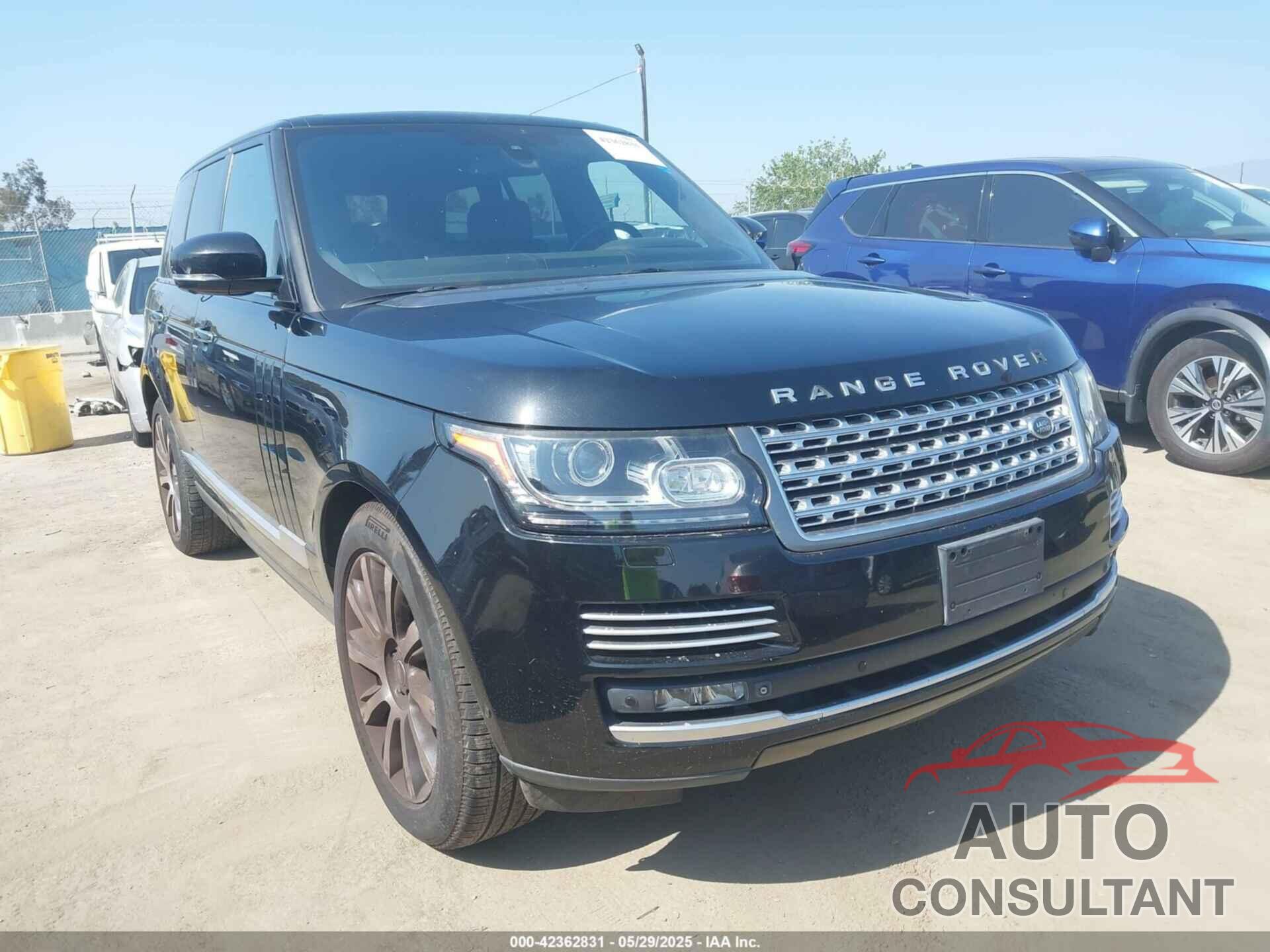 LAND ROVER RANGE ROVER 2015 - SALGV2TF9FA214184